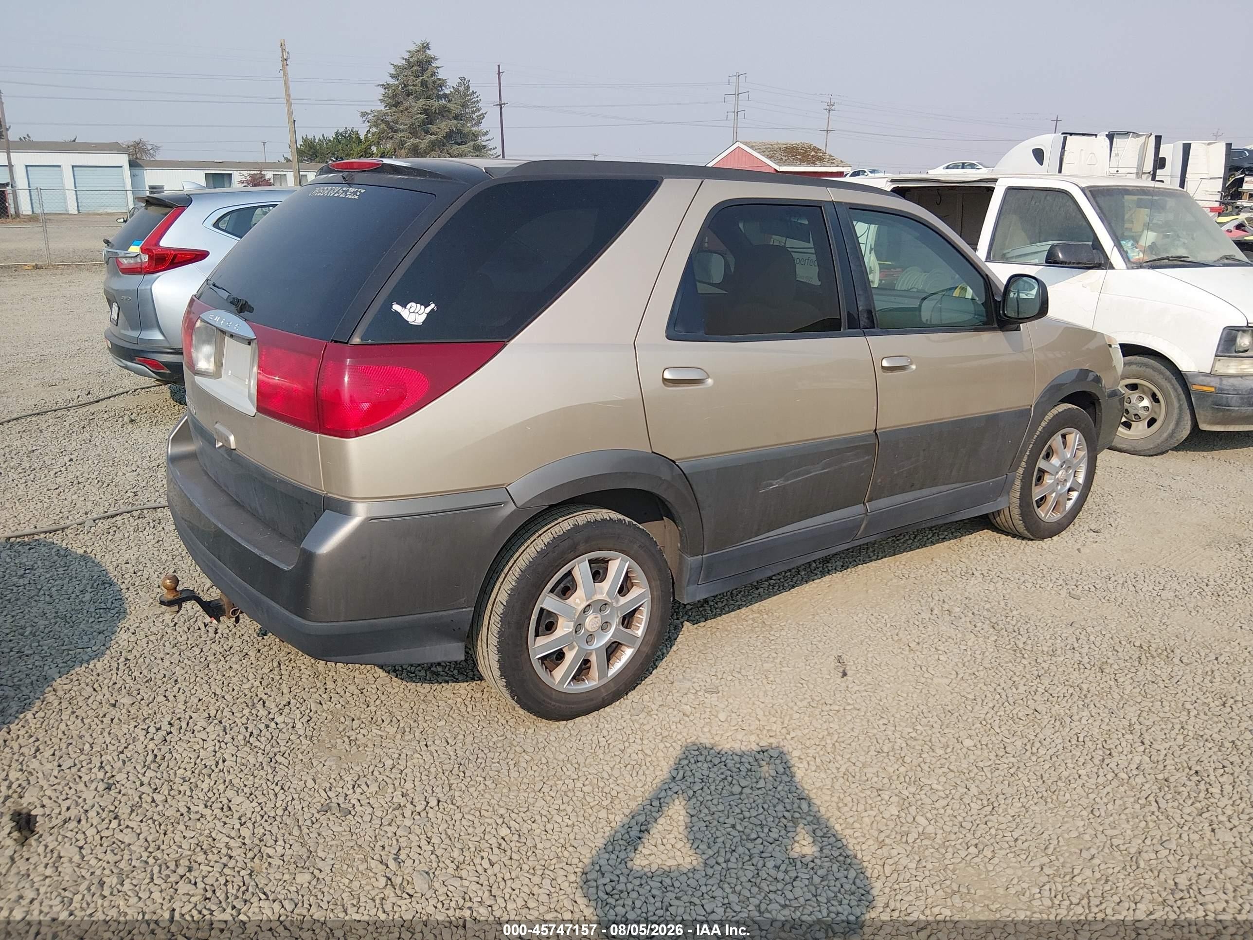 2005 Buick Rendezvous Cx Tan vin: 3G5DB03E15S540516