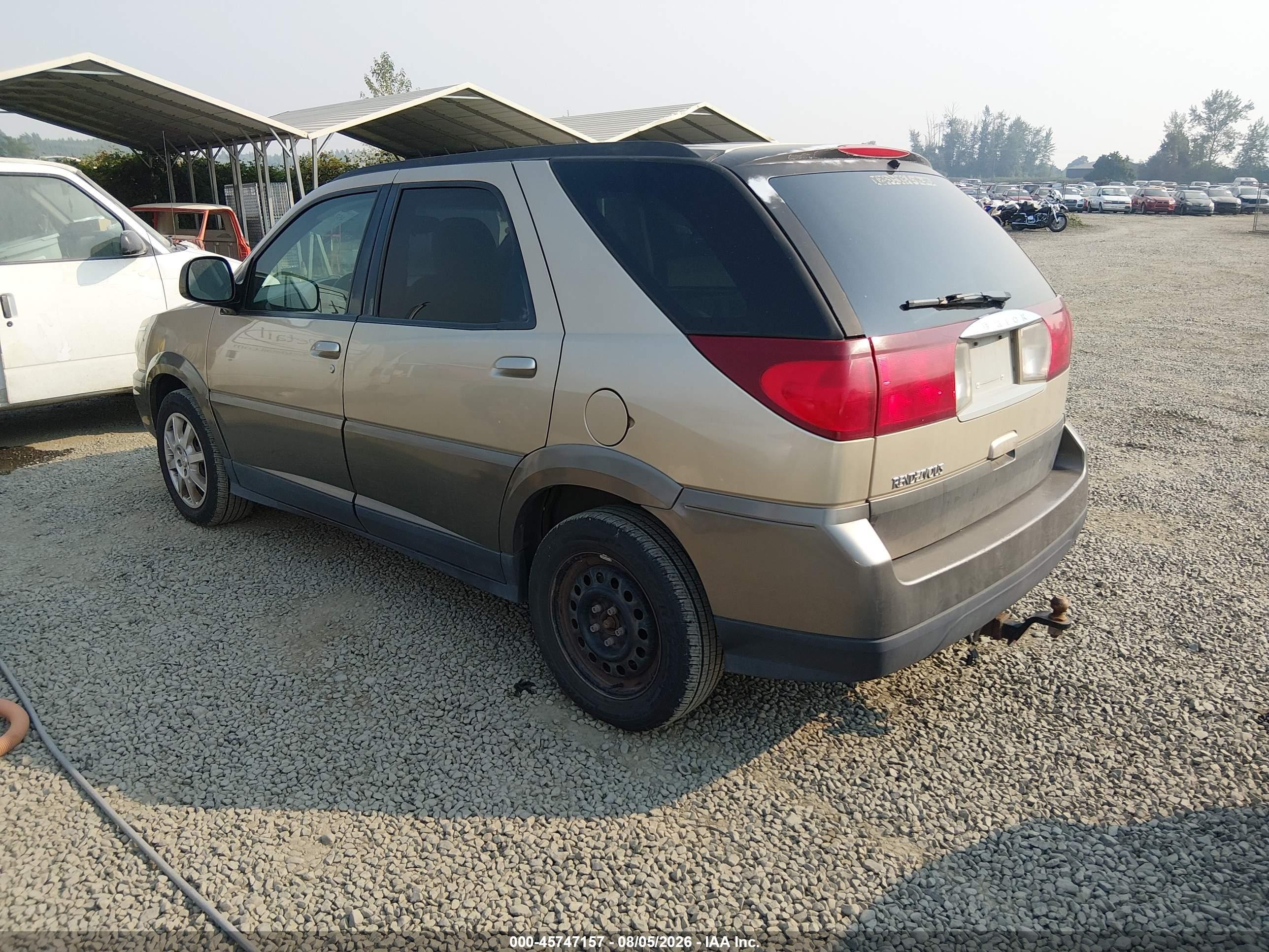 2005 Buick Rendezvous Cx Tan vin: 3G5DB03E15S540516
