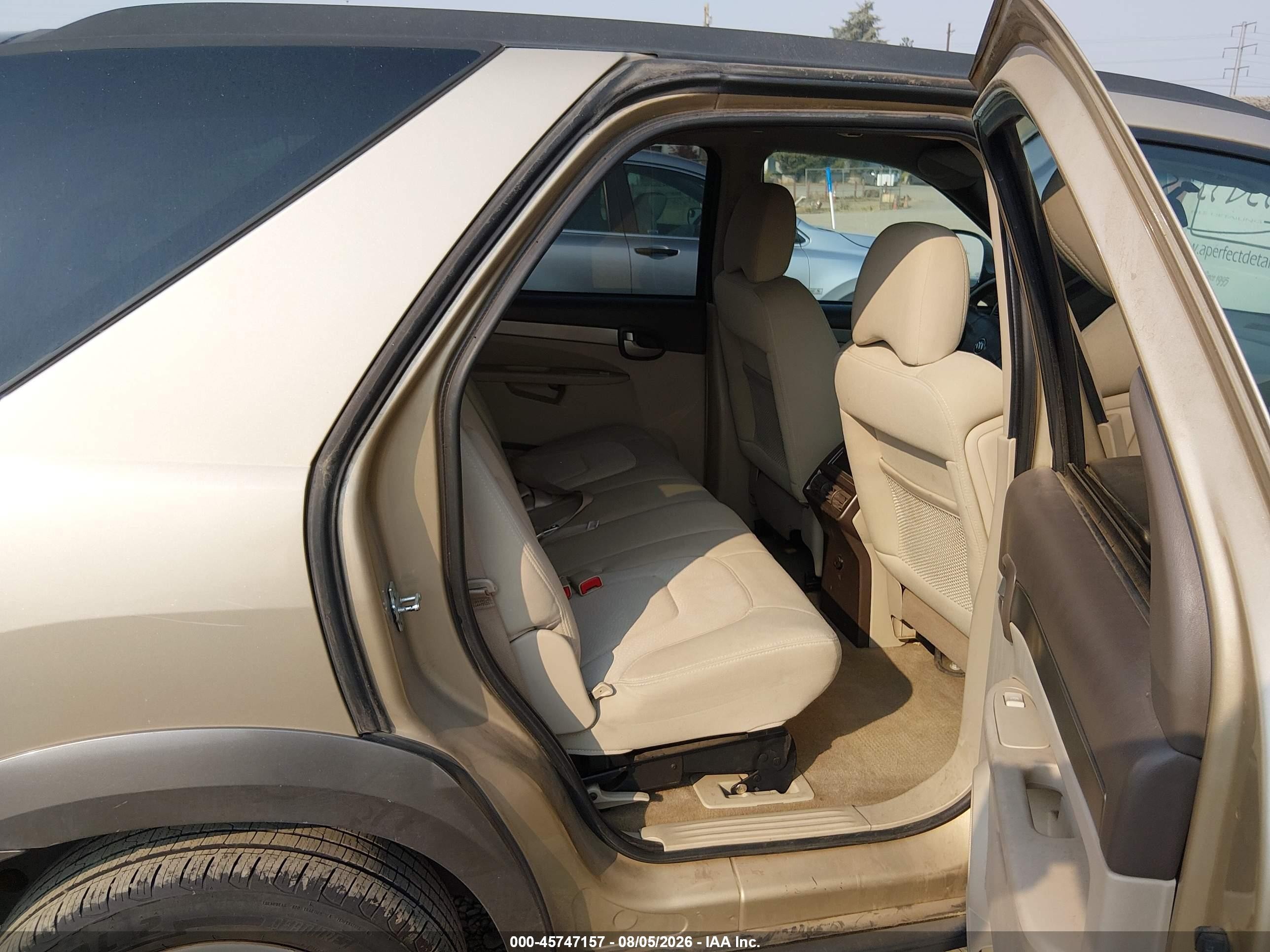 2005 Buick Rendezvous Cx Tan vin: 3G5DB03E15S540516