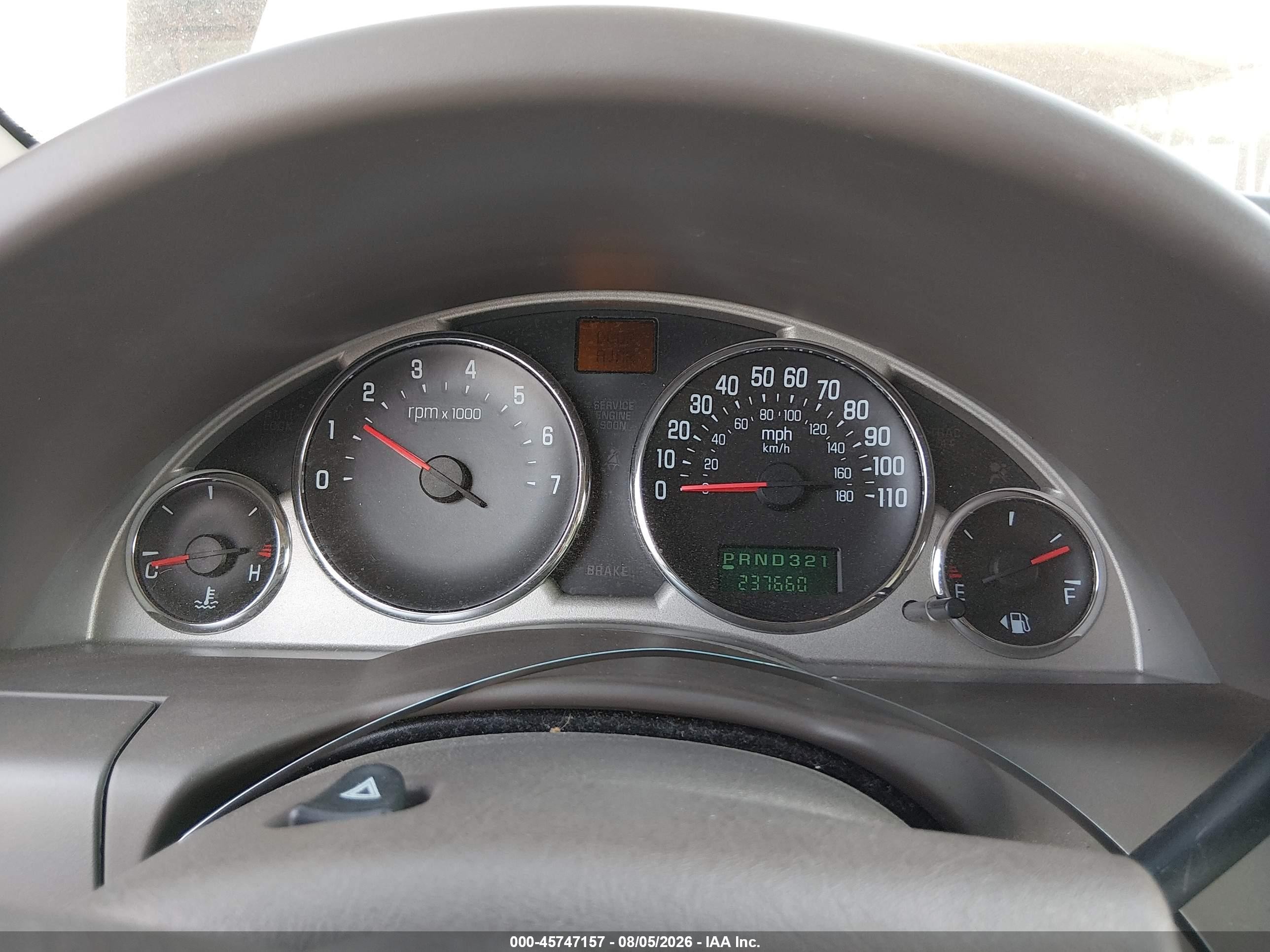 2005 Buick Rendezvous Cx Tan vin: 3G5DB03E15S540516