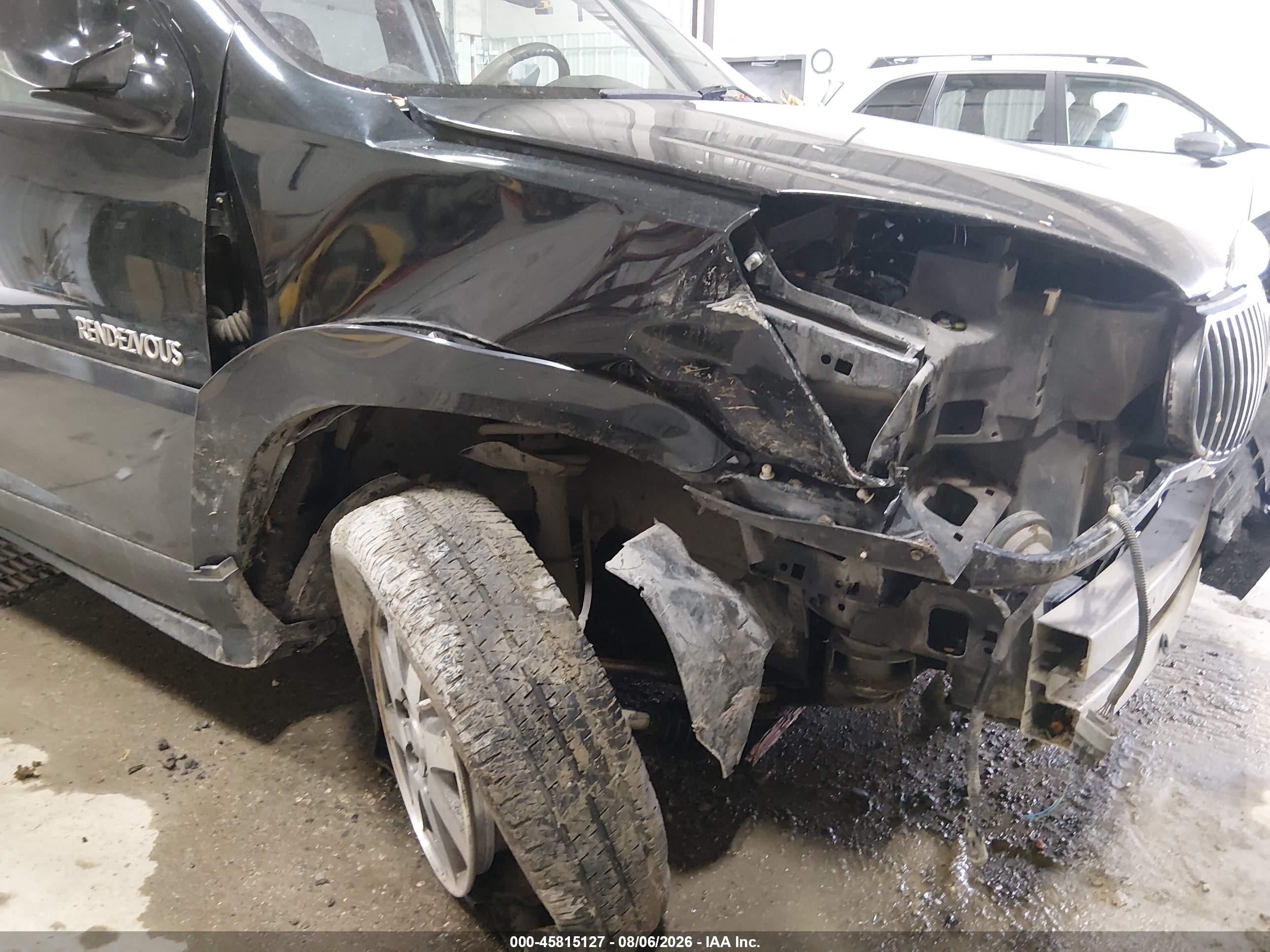2002 Buick Rendezvous Cxl Black vin: 3G5DB03E22S511375