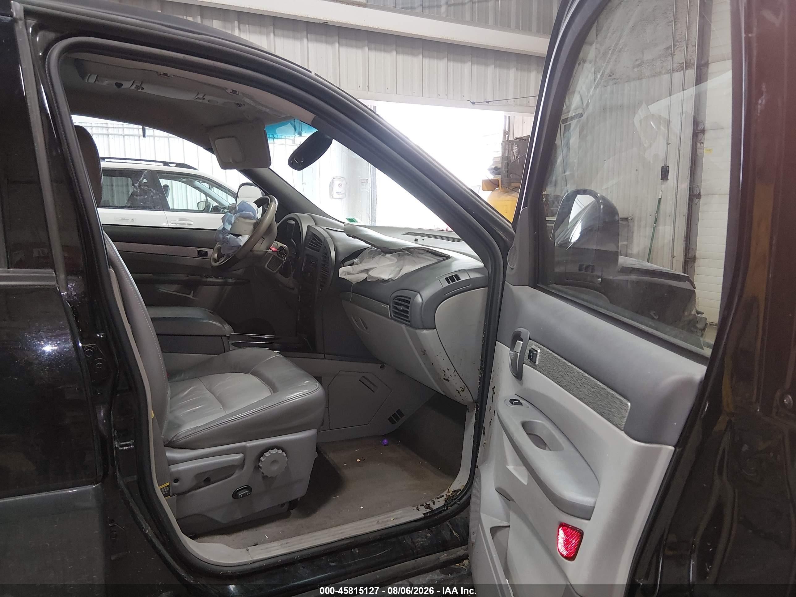 2002 Buick Rendezvous Cxl Black vin: 3G5DB03E22S511375