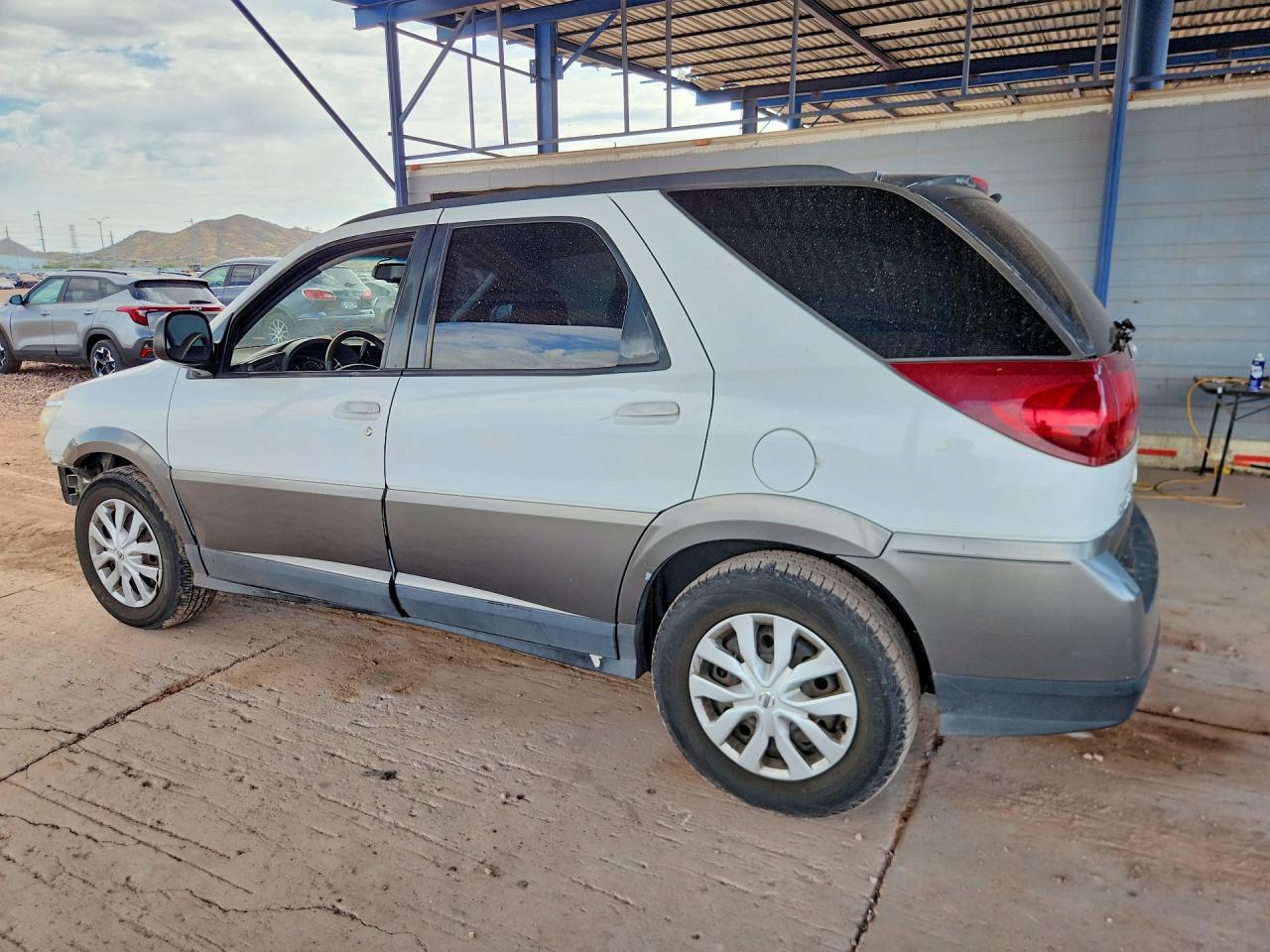 2005 Buick Rendezvous Cx White vin: 3G5DB03E35S565854
