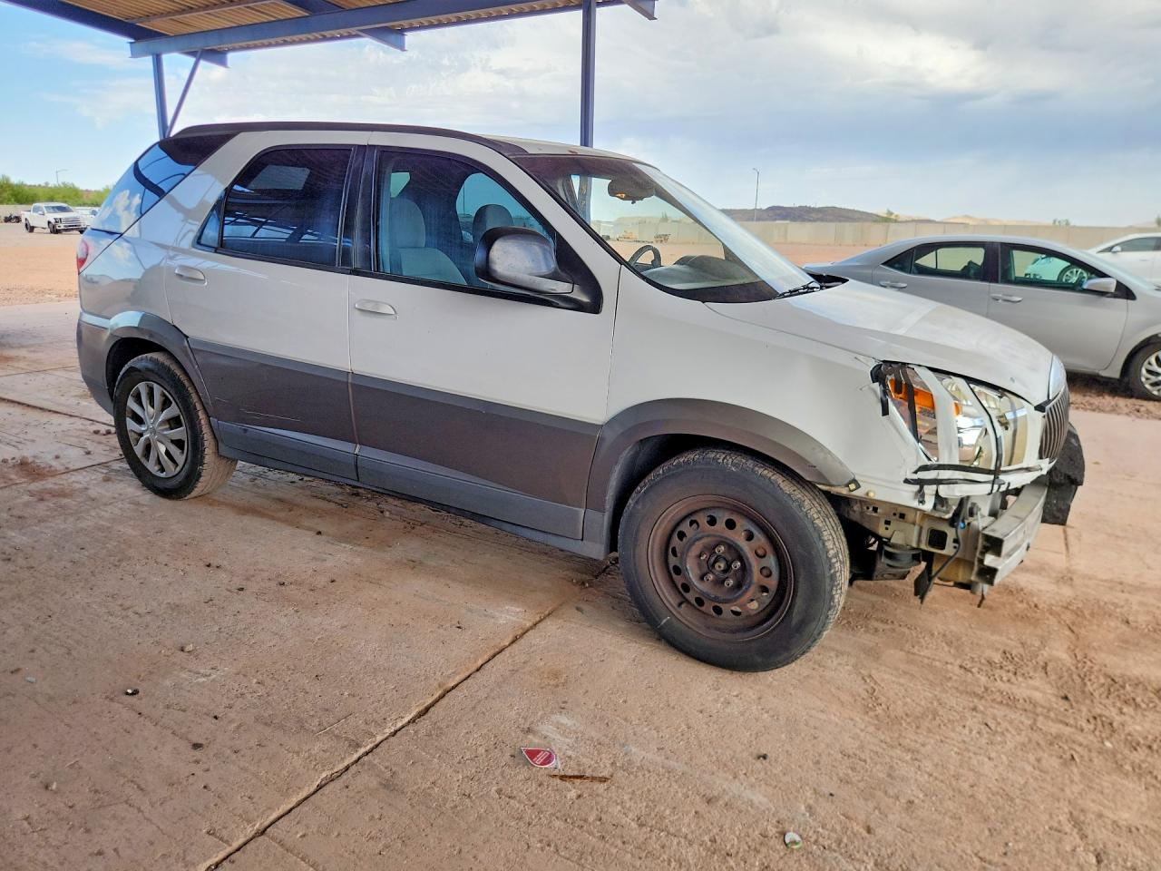 2005 Buick Rendezvous Cx White vin: 3G5DB03E35S565854