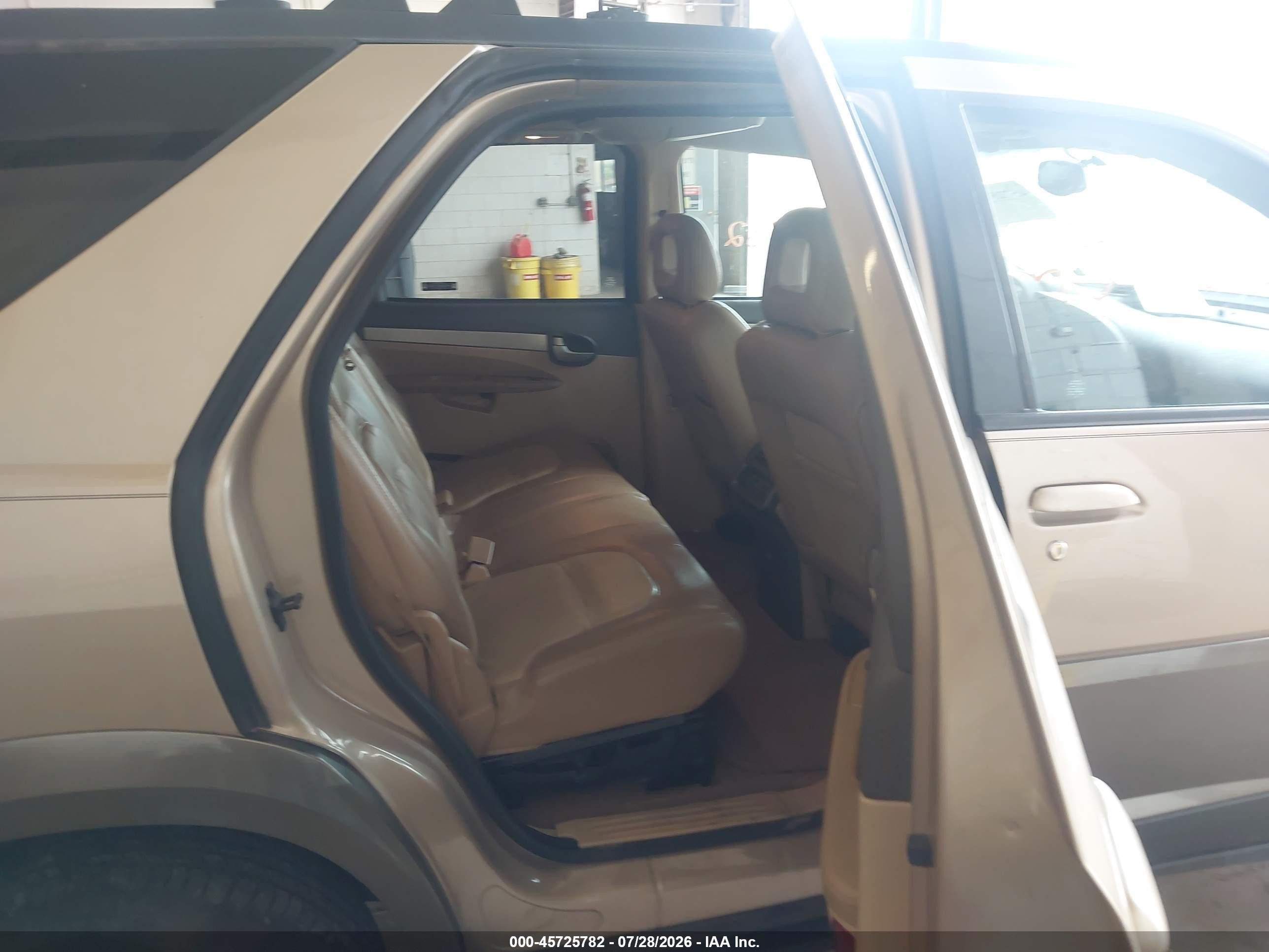 2003 Buick Rendezvous Cxl Tan vin: 3G5DB03E43S508821