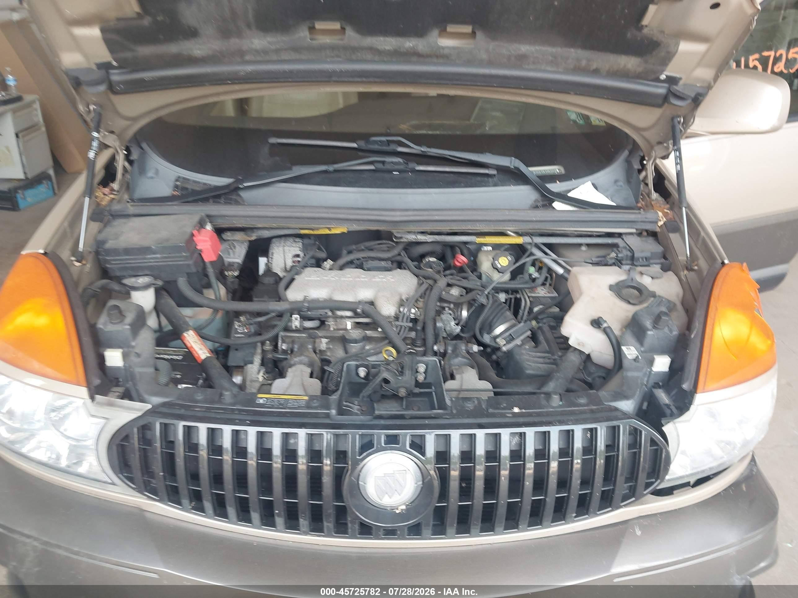2003 Buick Rendezvous Cxl Tan vin: 3G5DB03E43S508821