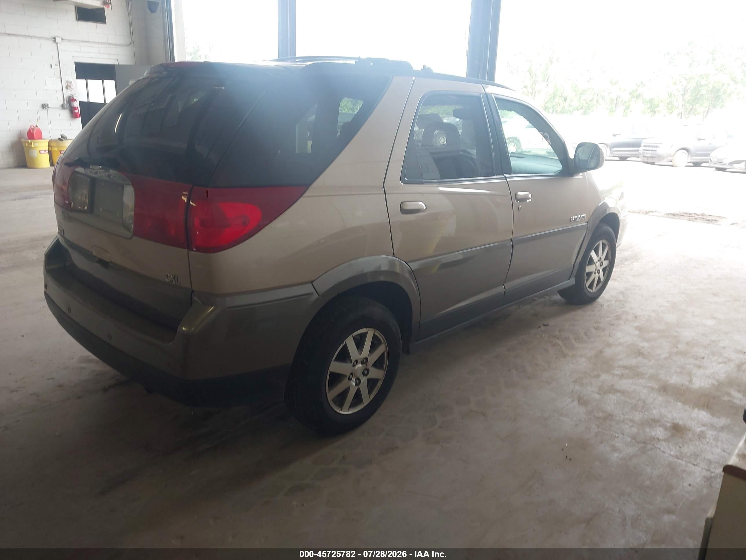 2003 Buick Rendezvous Cxl Tan vin: 3G5DB03E43S508821