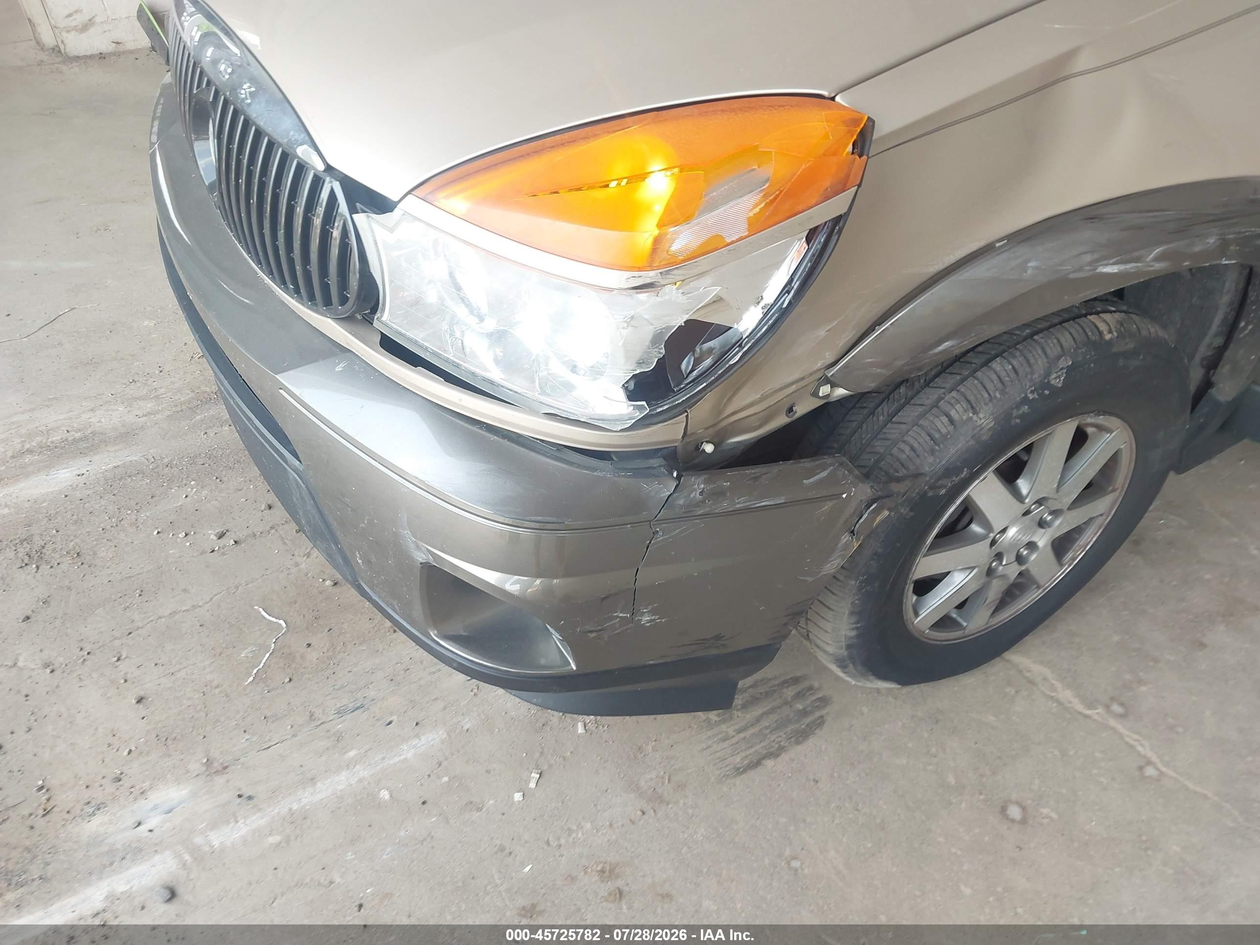 2003 Buick Rendezvous Cxl Tan vin: 3G5DB03E43S508821
