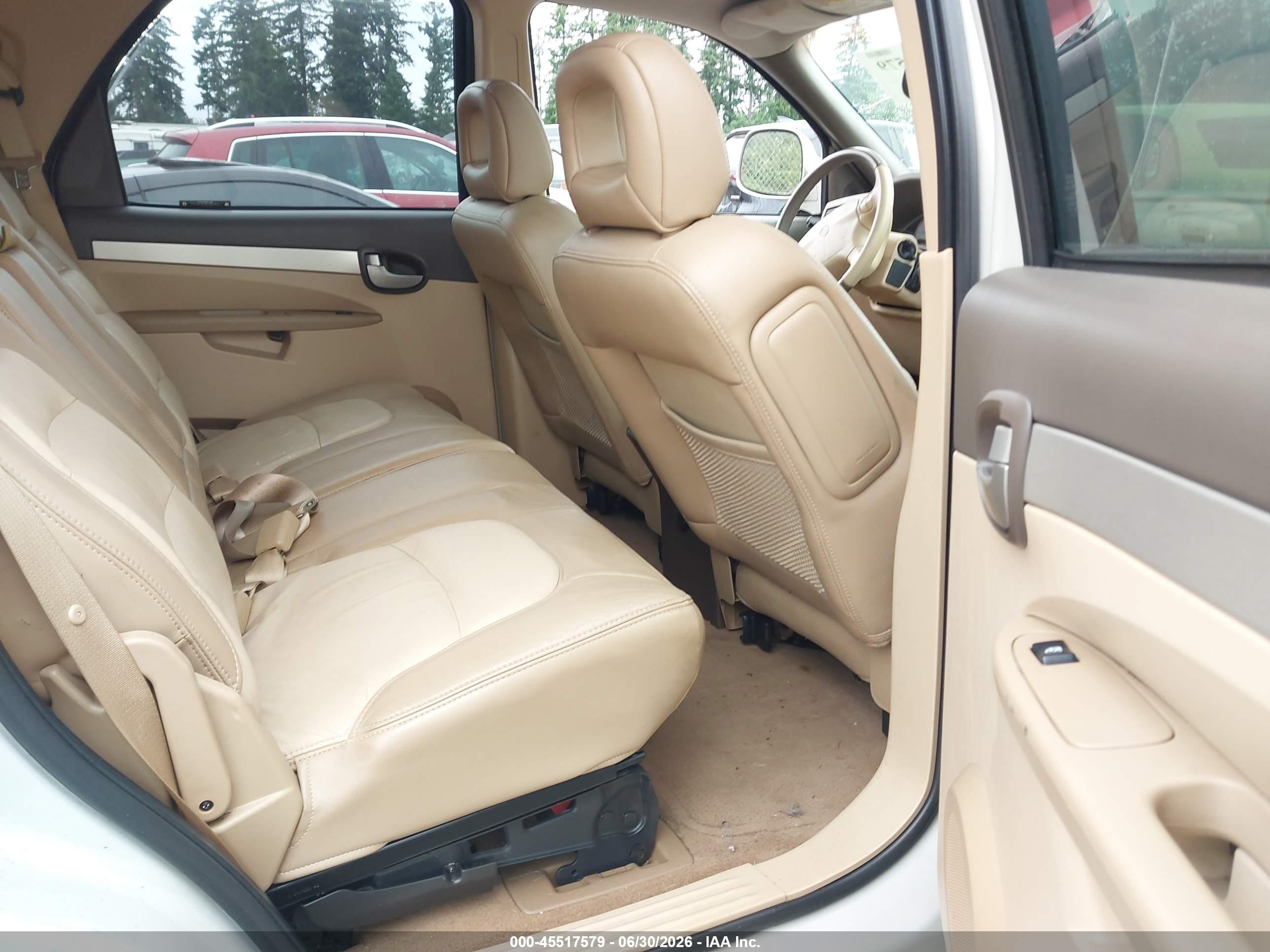 2003 Buick Rendezvous Cxl White vin: 3G5DB03E53S553315
