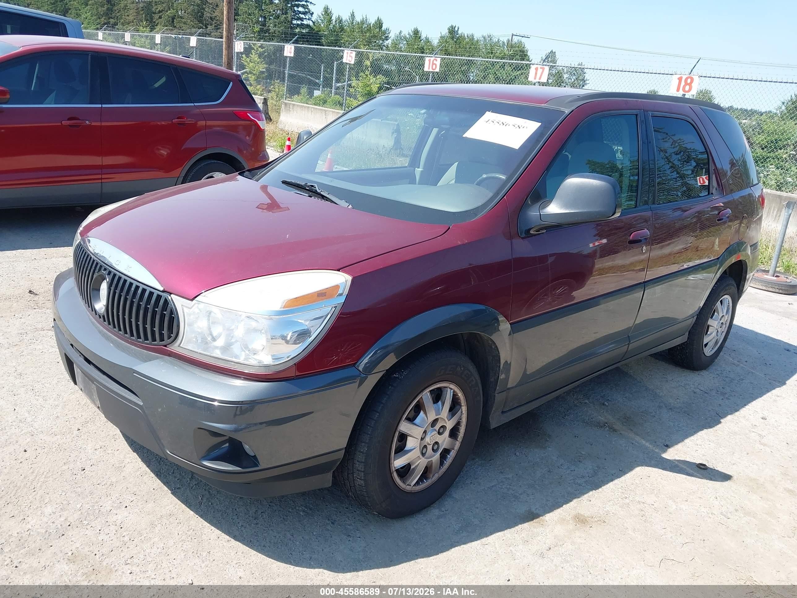 2004 Buick Rendezvous Cx Красный vin: 3G5DB03E54S557348