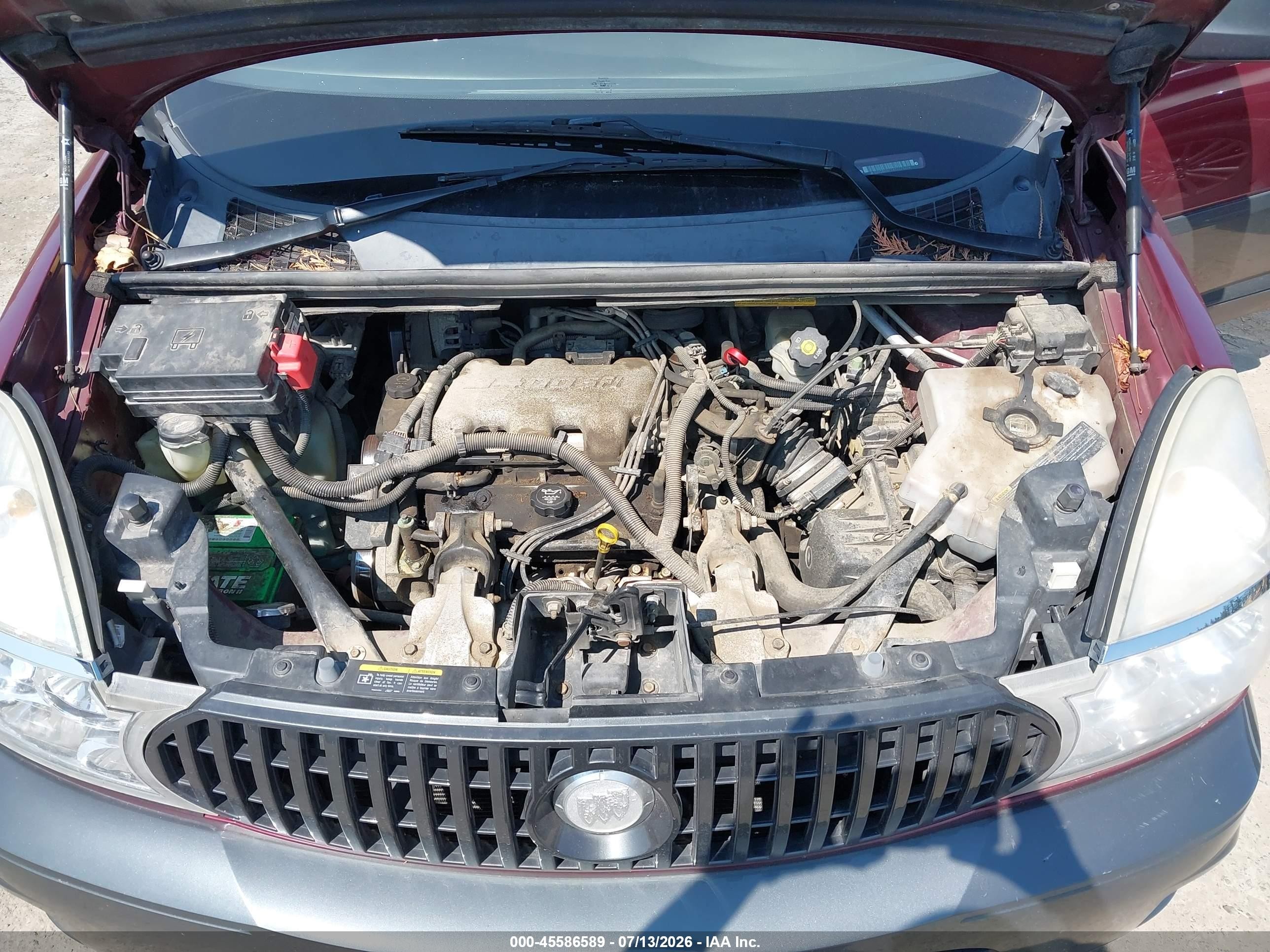 2004 Buick Rendezvous Cx Красный vin: 3G5DB03E54S557348