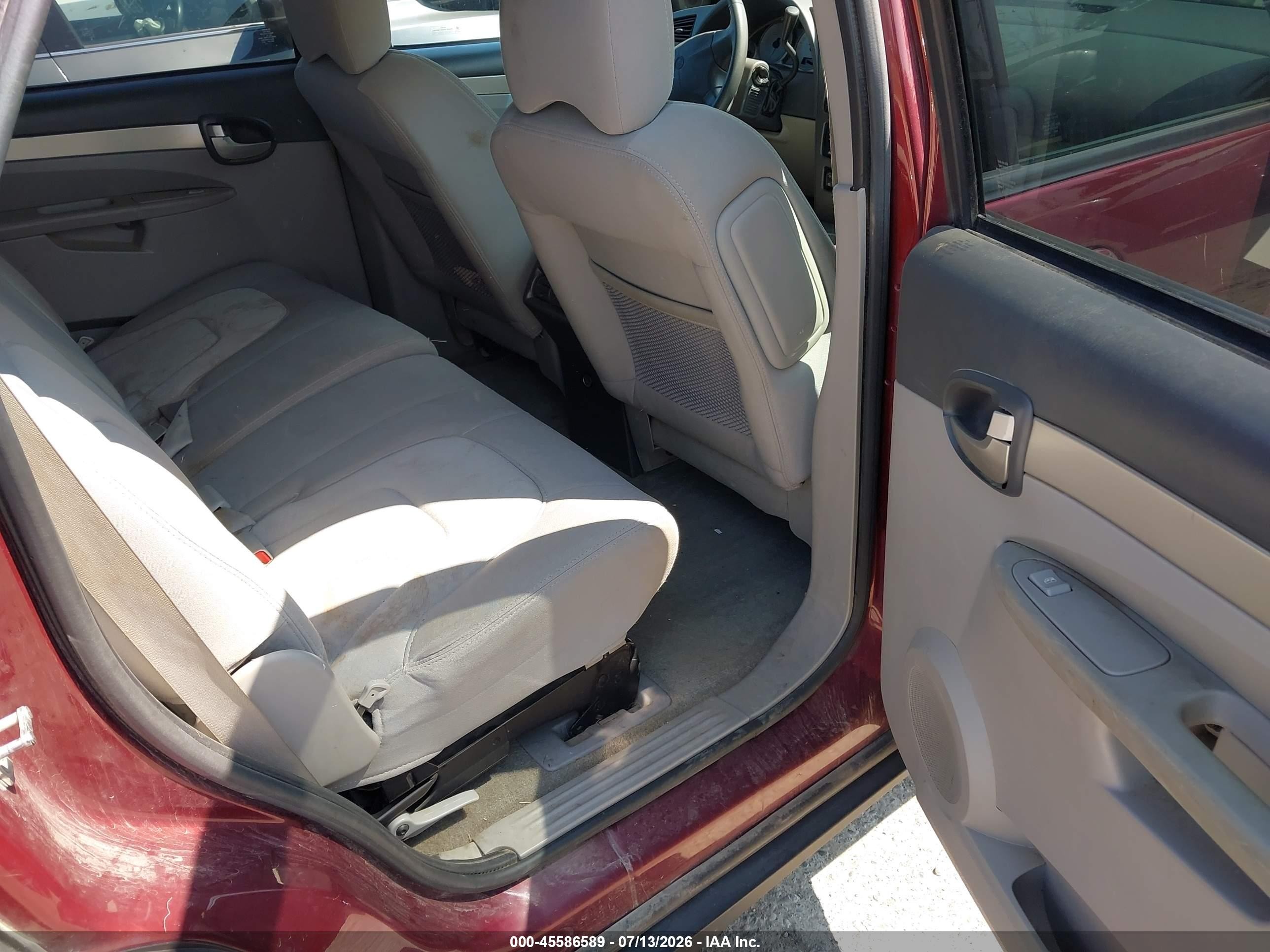2004 Buick Rendezvous Cx Красный vin: 3G5DB03E54S557348