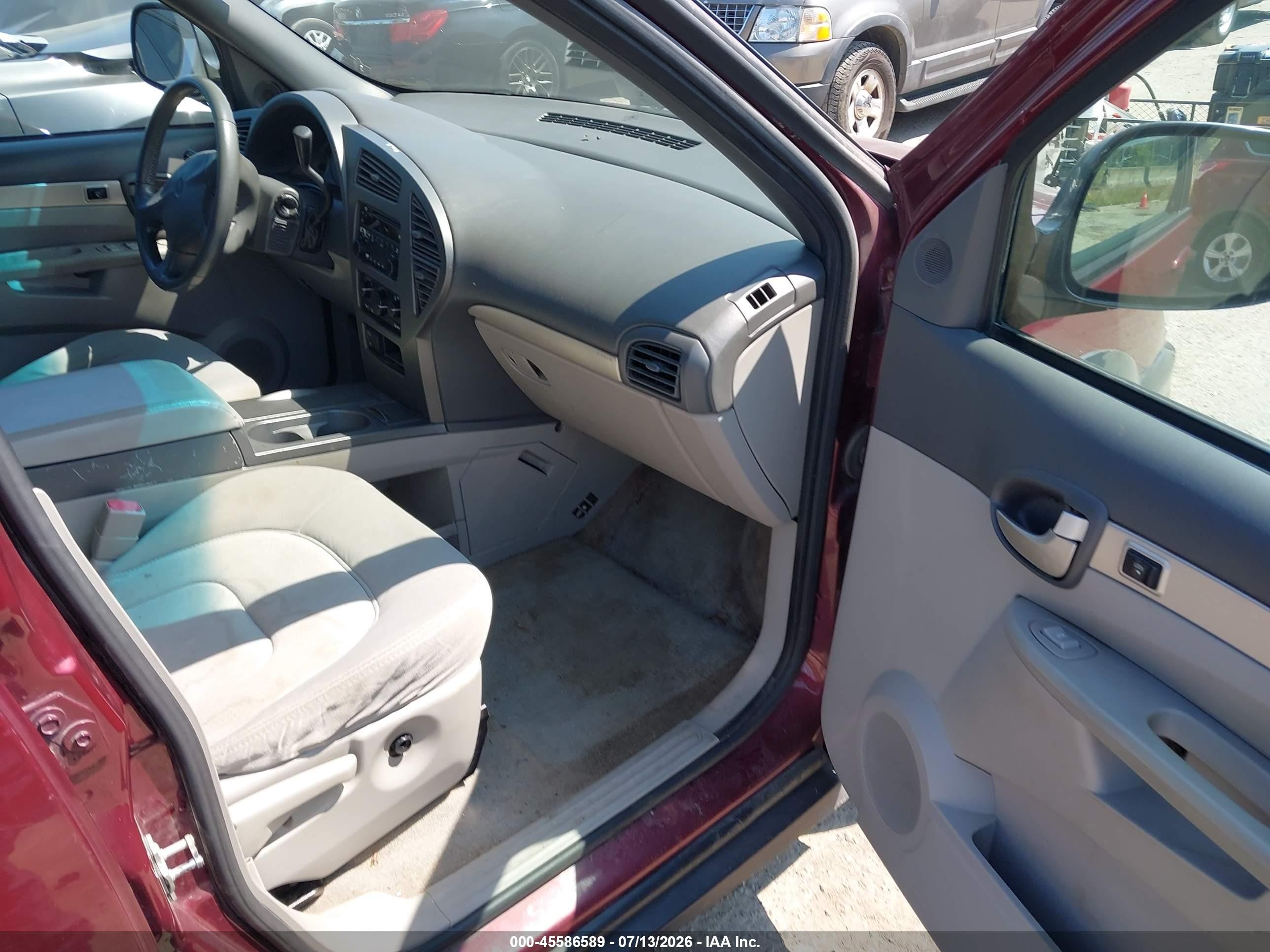 2004 Buick Rendezvous Cx Красный vin: 3G5DB03E54S557348