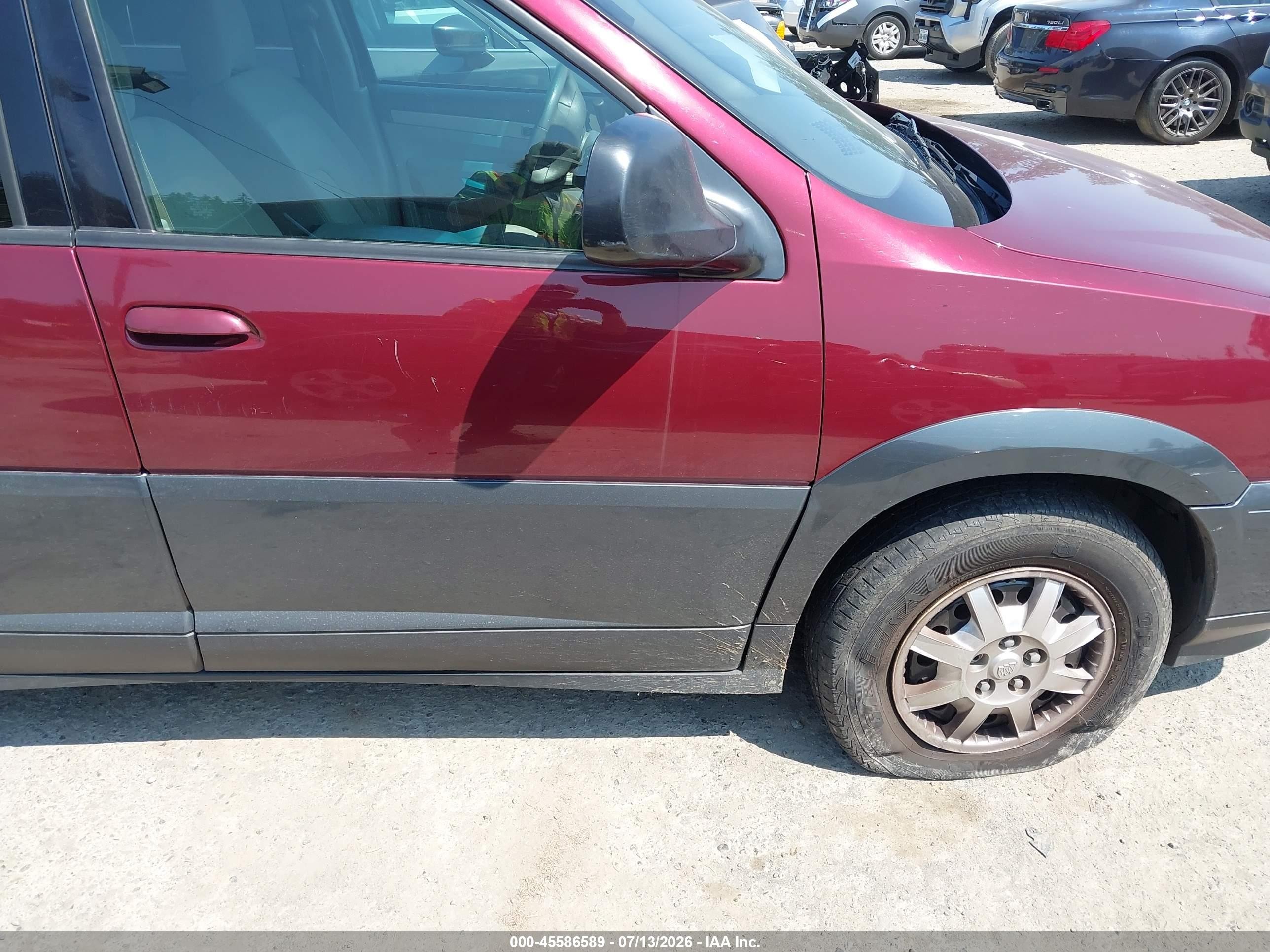 2004 Buick Rendezvous Cx Красный vin: 3G5DB03E54S557348