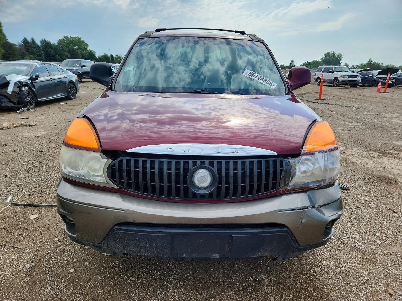2002 Buick Rendezvous Cx Maroon vin: 3G5DB03E62S505577