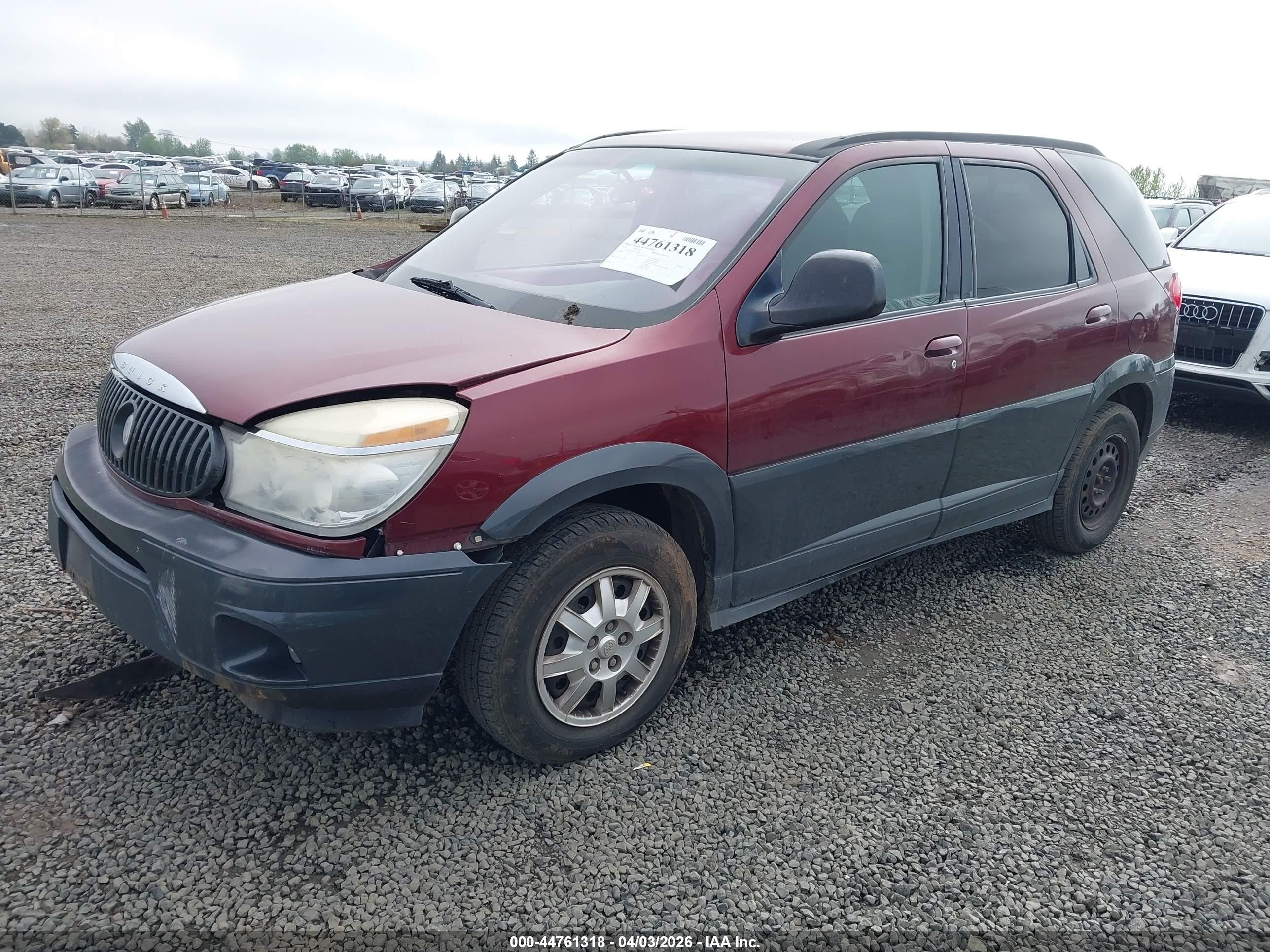 2004 Buick Rendezvous Cx Beige vin: 3G5DB03E64S555866