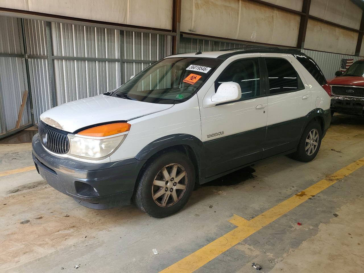 2003 Buick Rendezvous Cx White vin: 3G5DB03E73S520901