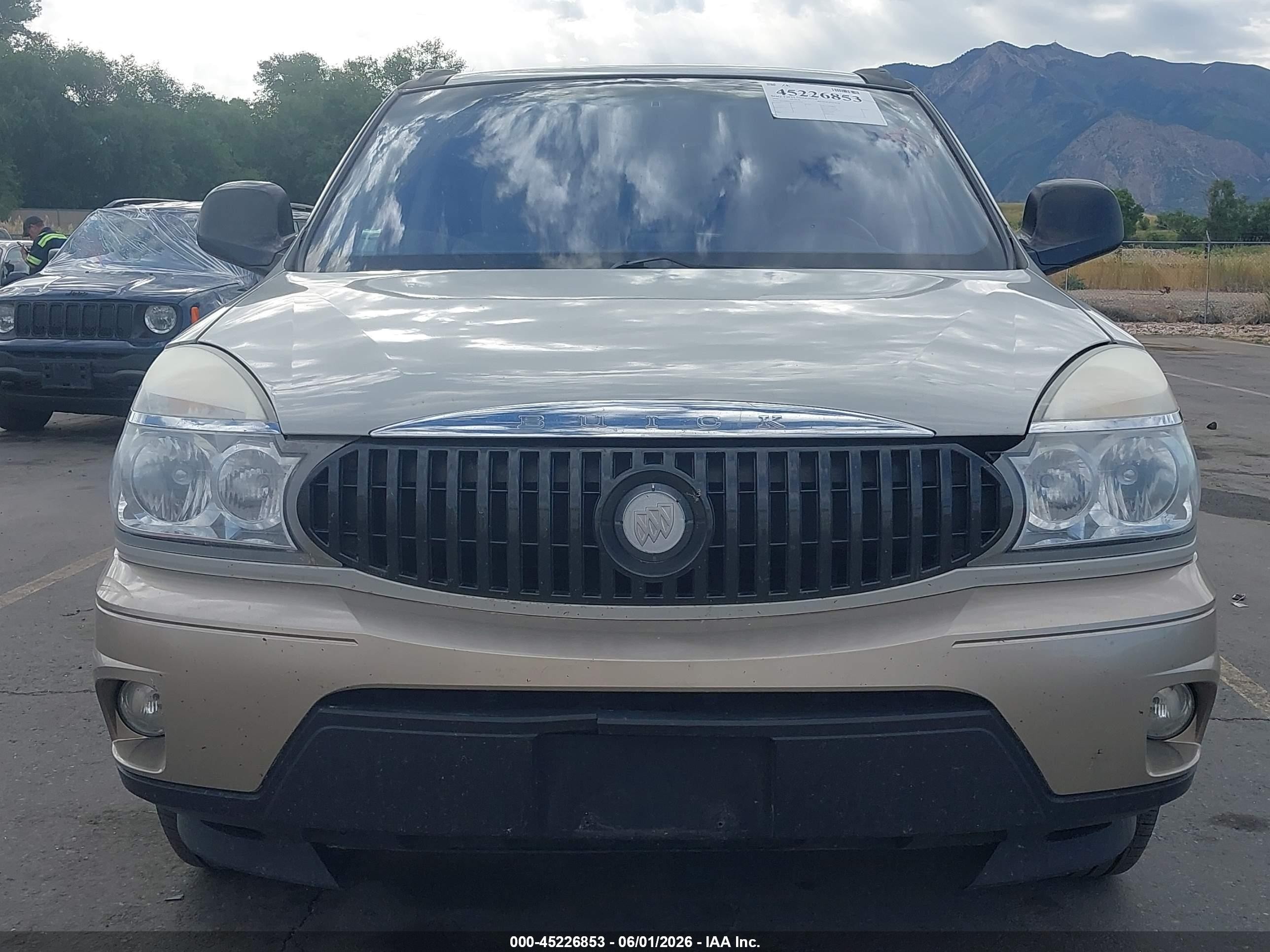 2005 Buick Rendezvous Cx White vin: 3G5DB03E75S539970