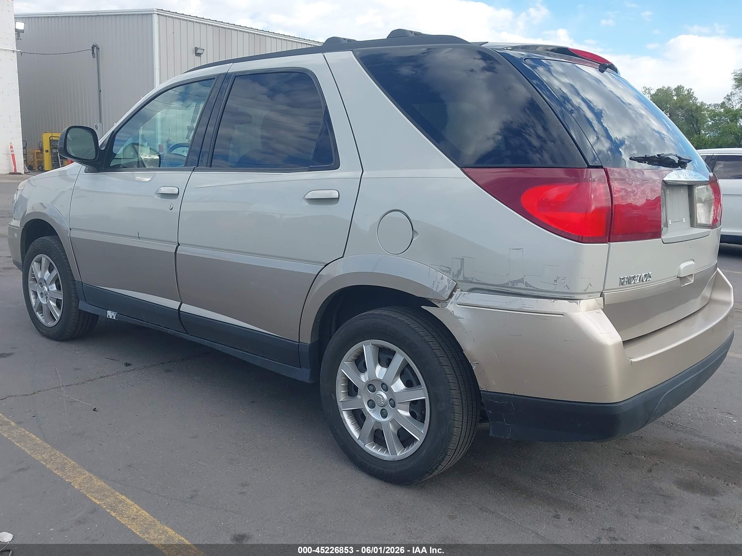 2005 Buick Rendezvous Cx White vin: 3G5DB03E75S539970
