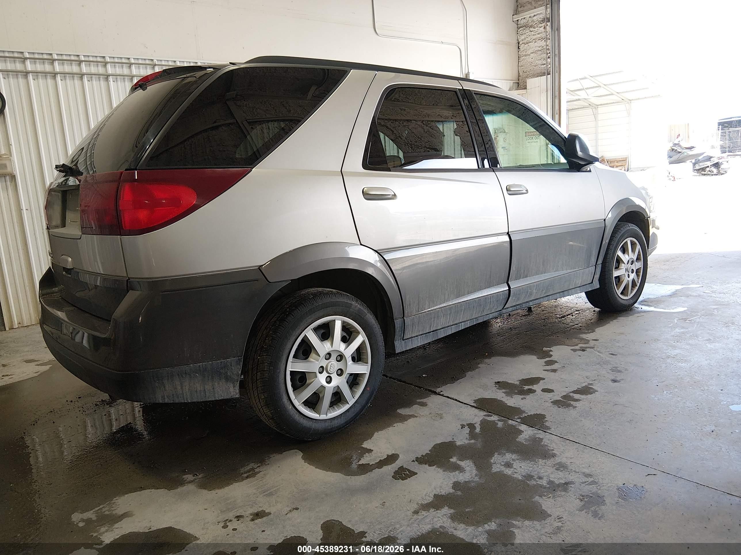2005 Buick Rendezvous Cx Silver vin: 3G5DB03E85S559757