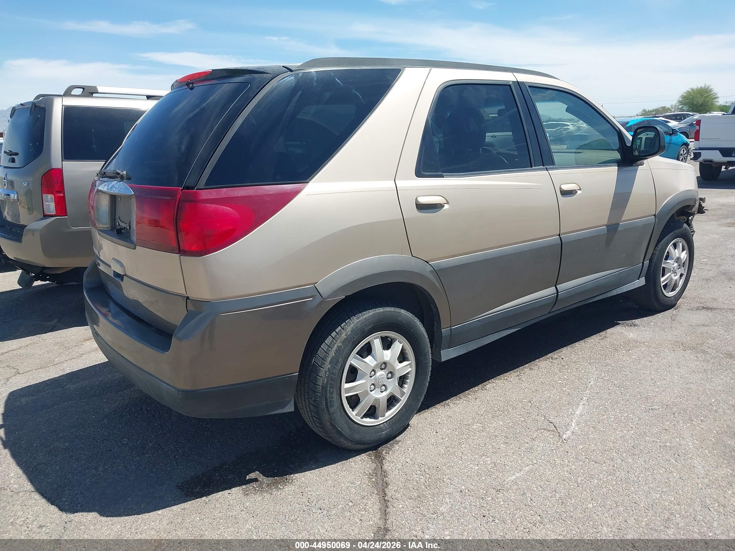 2004 Buick Rendezvous Cx Tan vin: 3G5DB03E94S548085