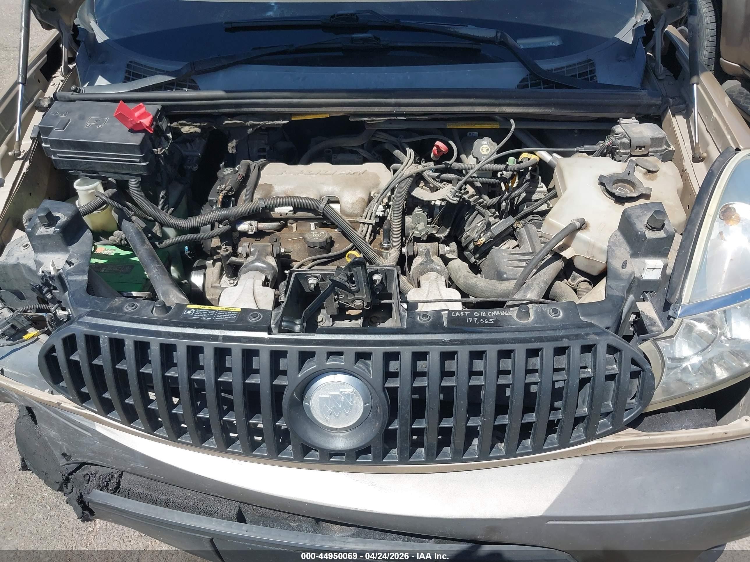 2004 Buick Rendezvous Cx Tan vin: 3G5DB03E94S548085