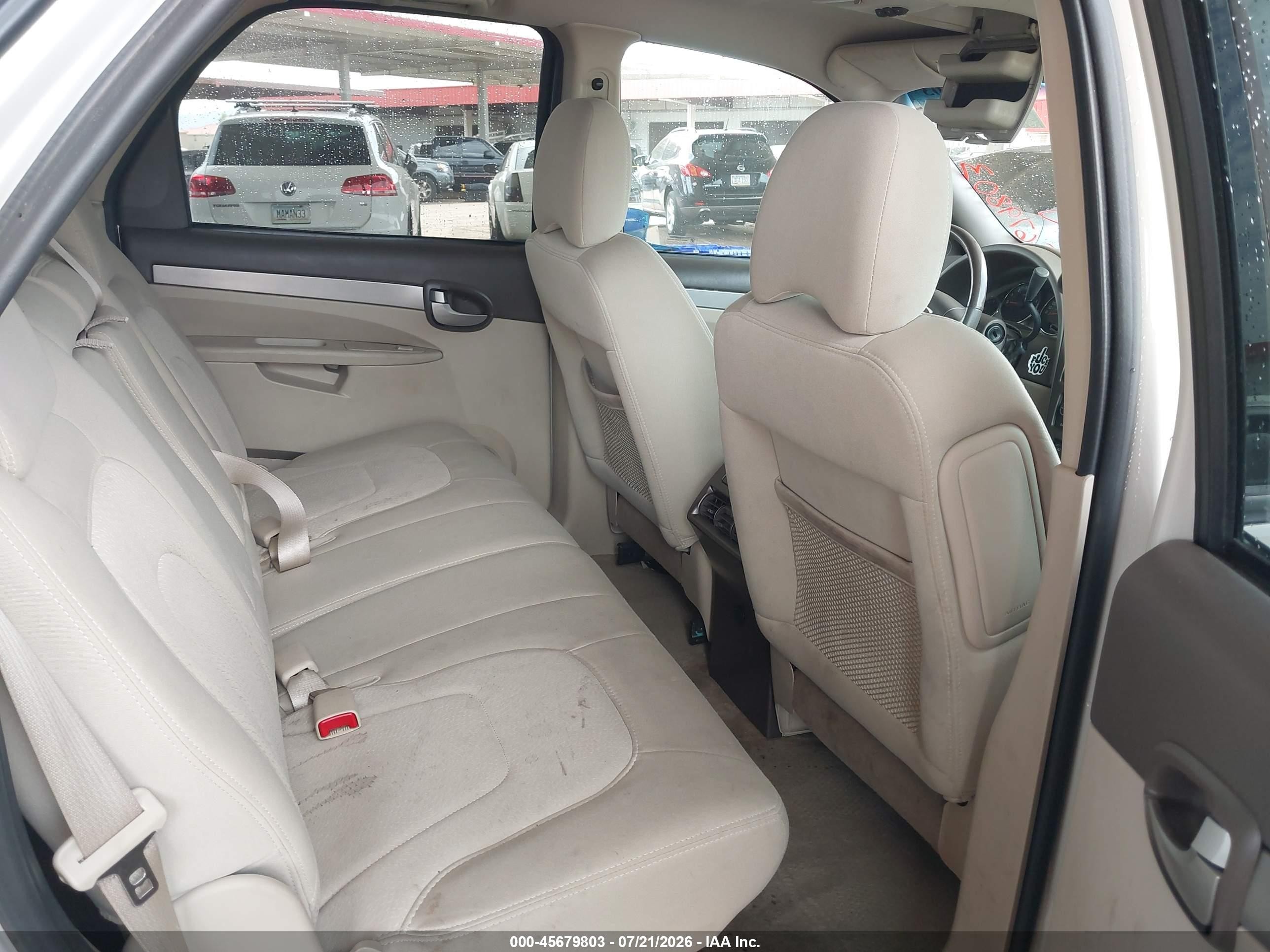 2005 Buick Rendezvous Cx White vin: 3G5DB03E95S555281