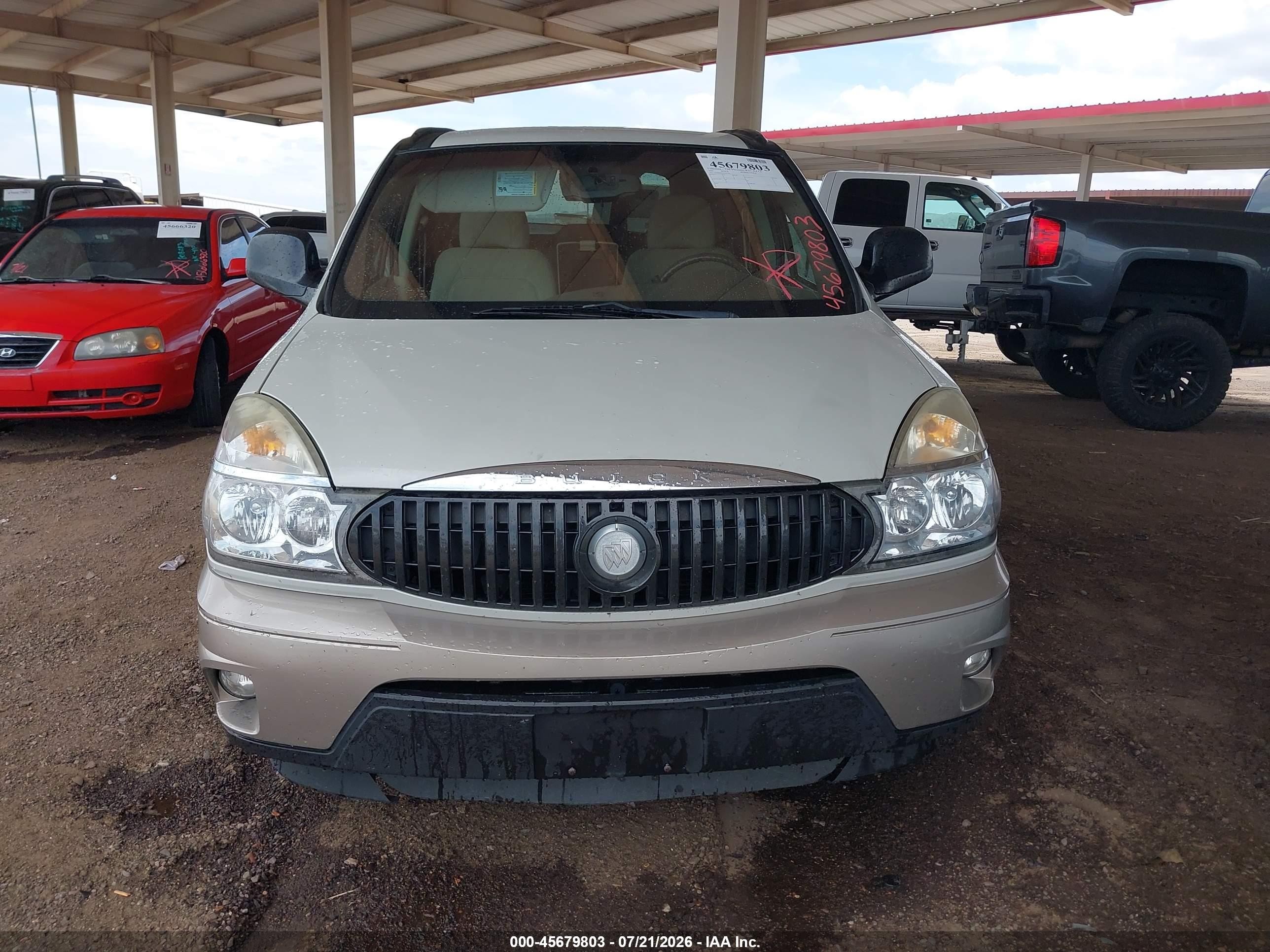 2005 Buick Rendezvous Cx White vin: 3G5DB03E95S555281