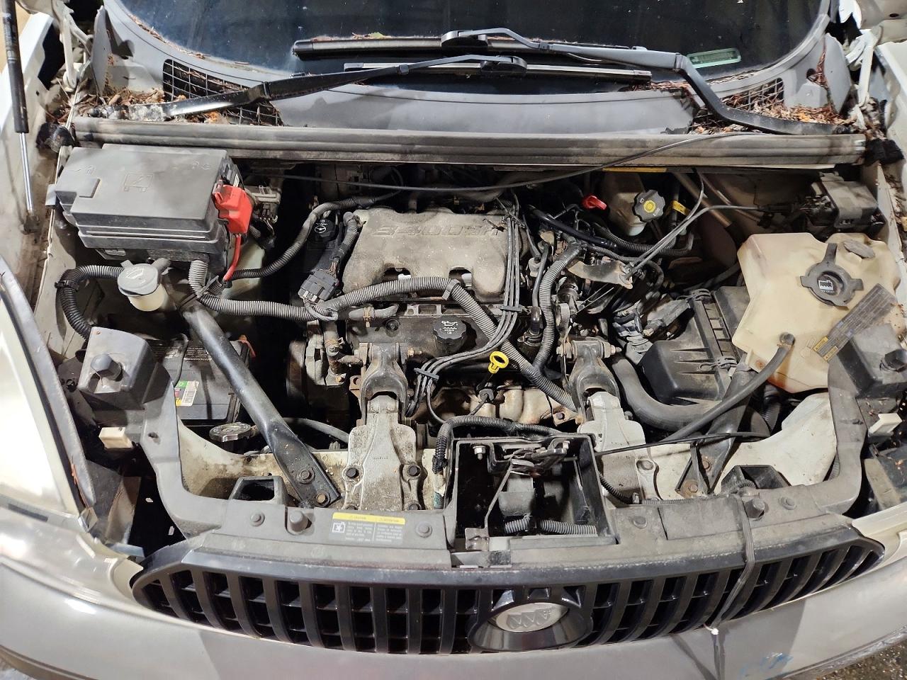 2005 Buick Rendezvous Cx White vin: 3G5DB03E95S558973