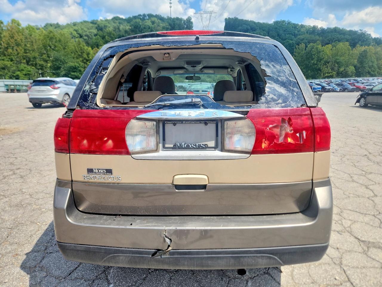 2004 Buick Rendezvous Cx Gold vin: 3G5DB03EX4S544434