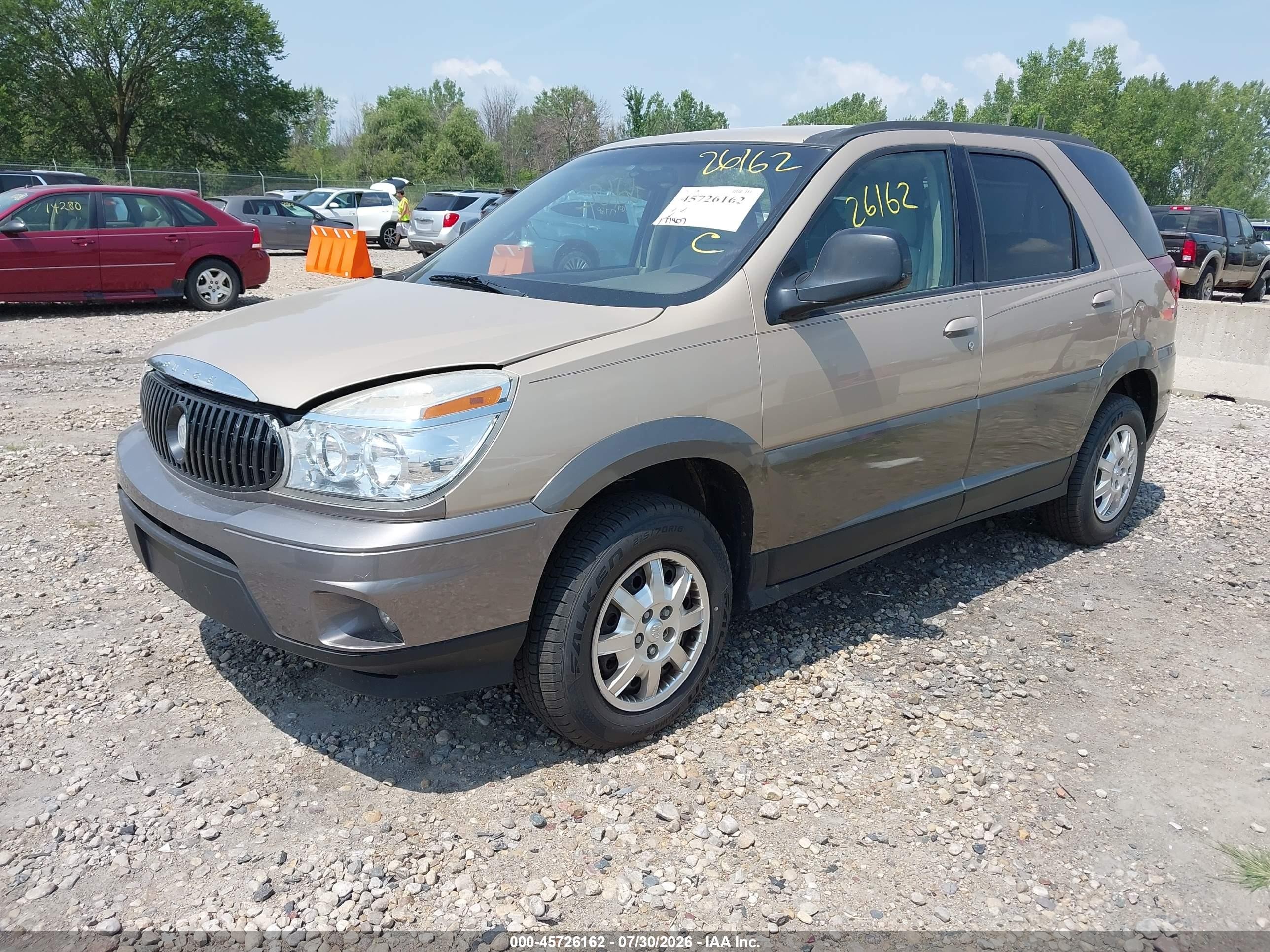 2004 Buick Rendezvous Cx Желто-коричневый vin: 3G5DB03EX4S571455