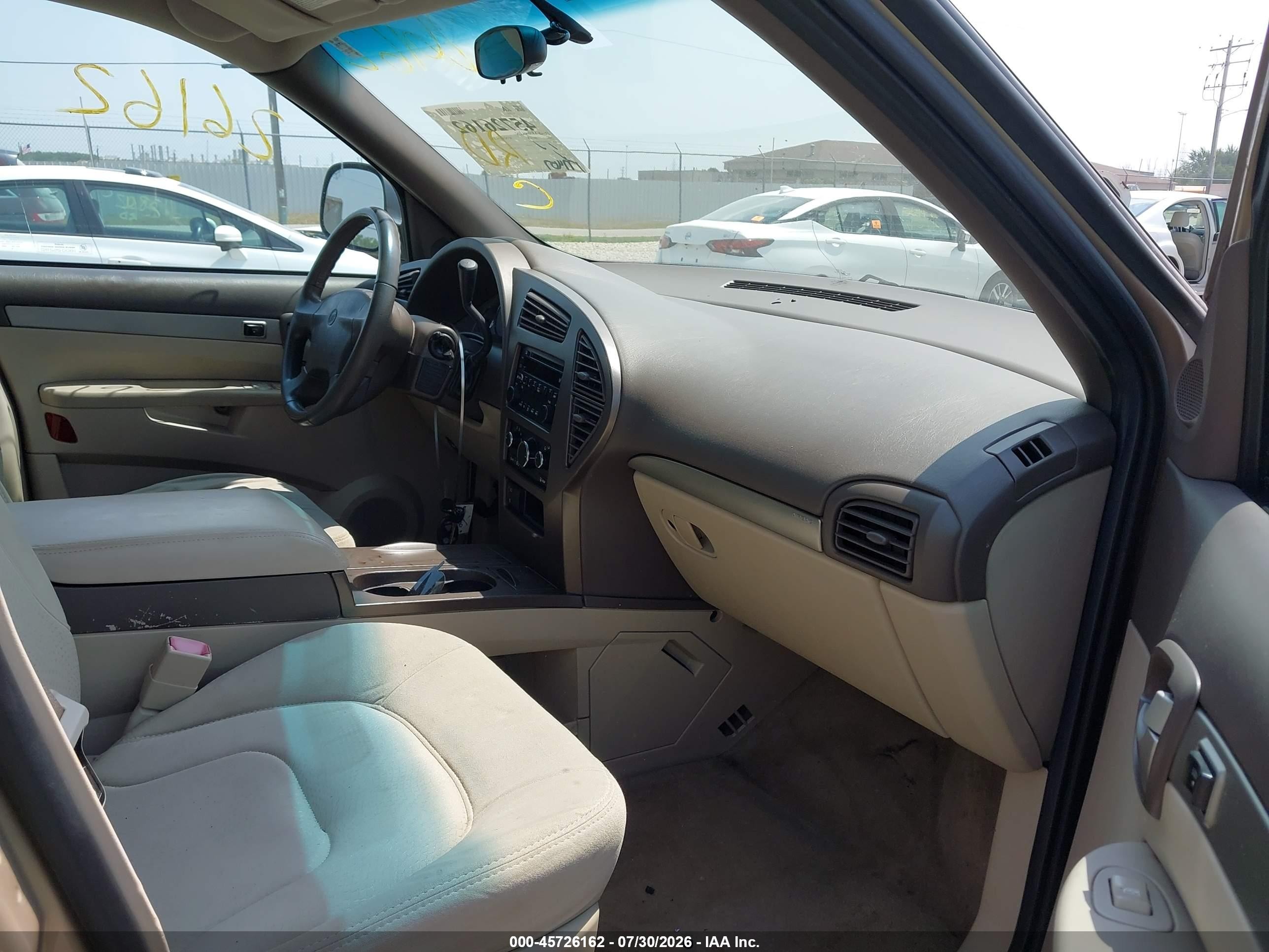 2004 Buick Rendezvous Cx Желто-коричневый vin: 3G5DB03EX4S571455