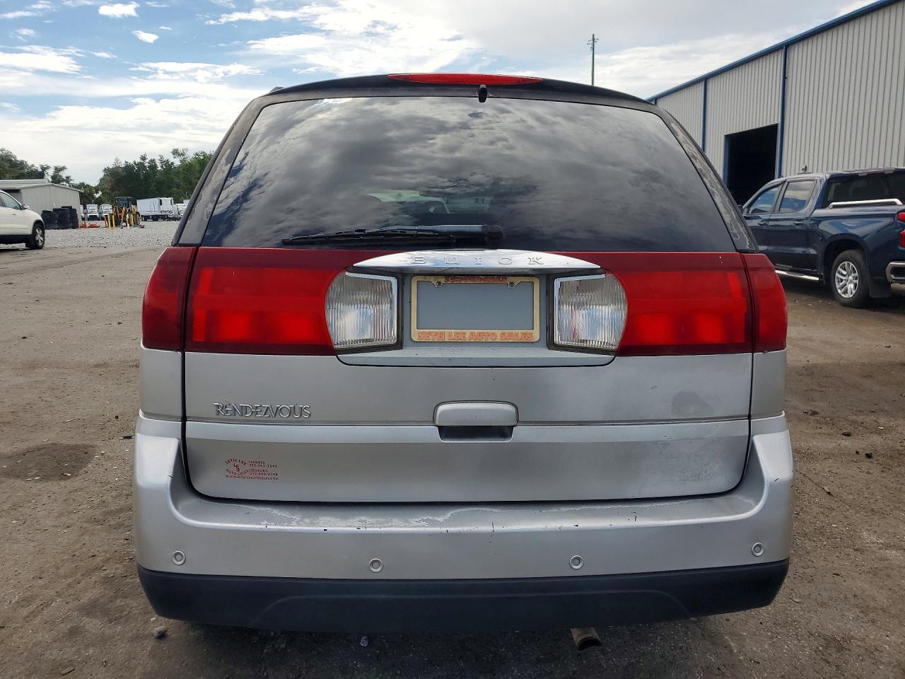 2006 Buick Rendezvous Cx/cxl Silver vin: 3G5DB03L06S628425