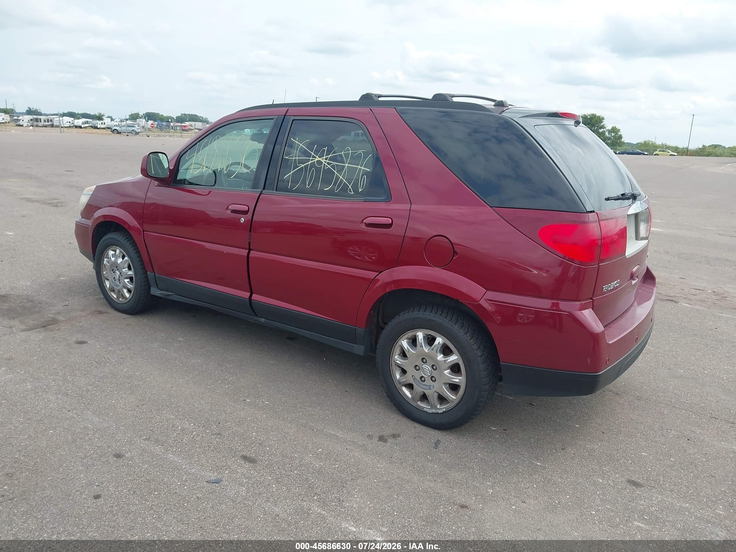 2006 Buick Rendezvous Cx Красный vin: 3G5DB03L26S598506