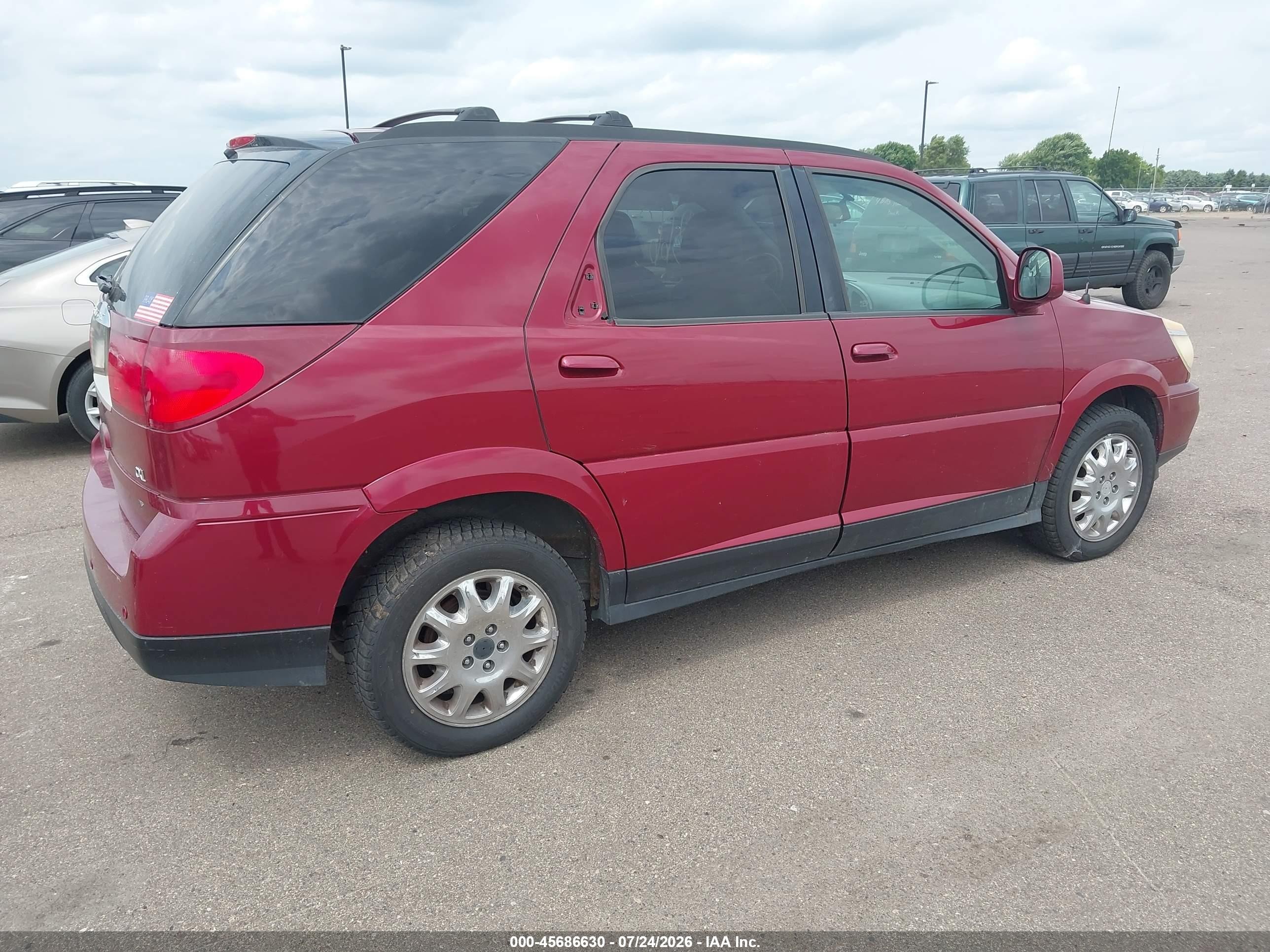 2006 Buick Rendezvous Cx Красный vin: 3G5DB03L26S598506