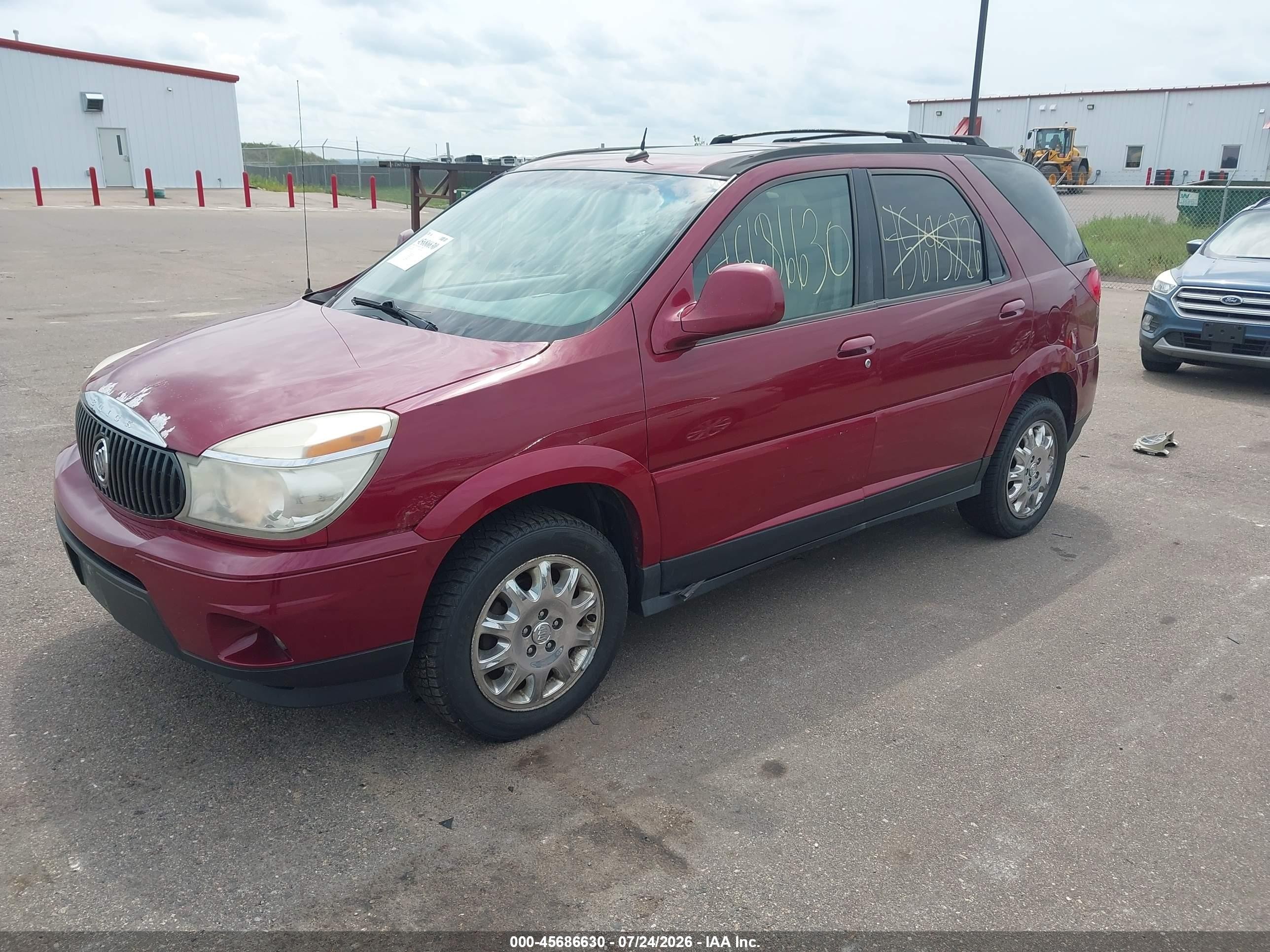 2006 Buick Rendezvous Cx Красный vin: 3G5DB03L26S598506