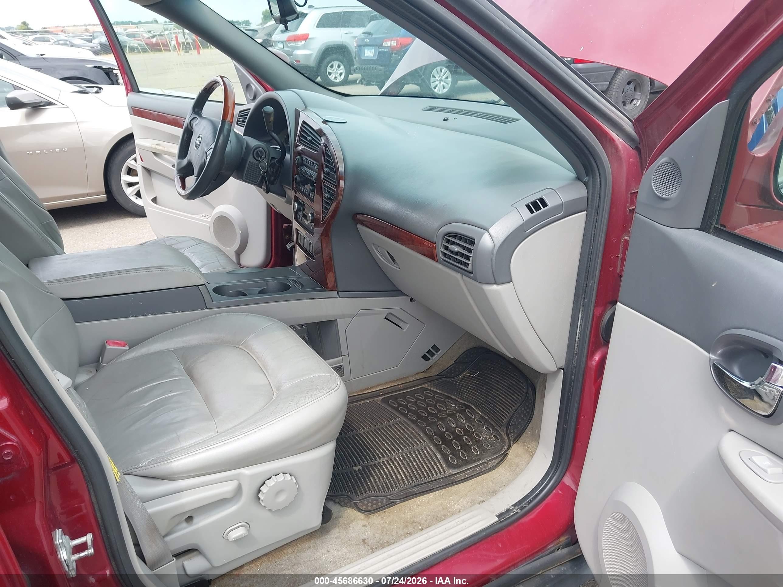 2006 Buick Rendezvous Cx Красный vin: 3G5DB03L26S598506