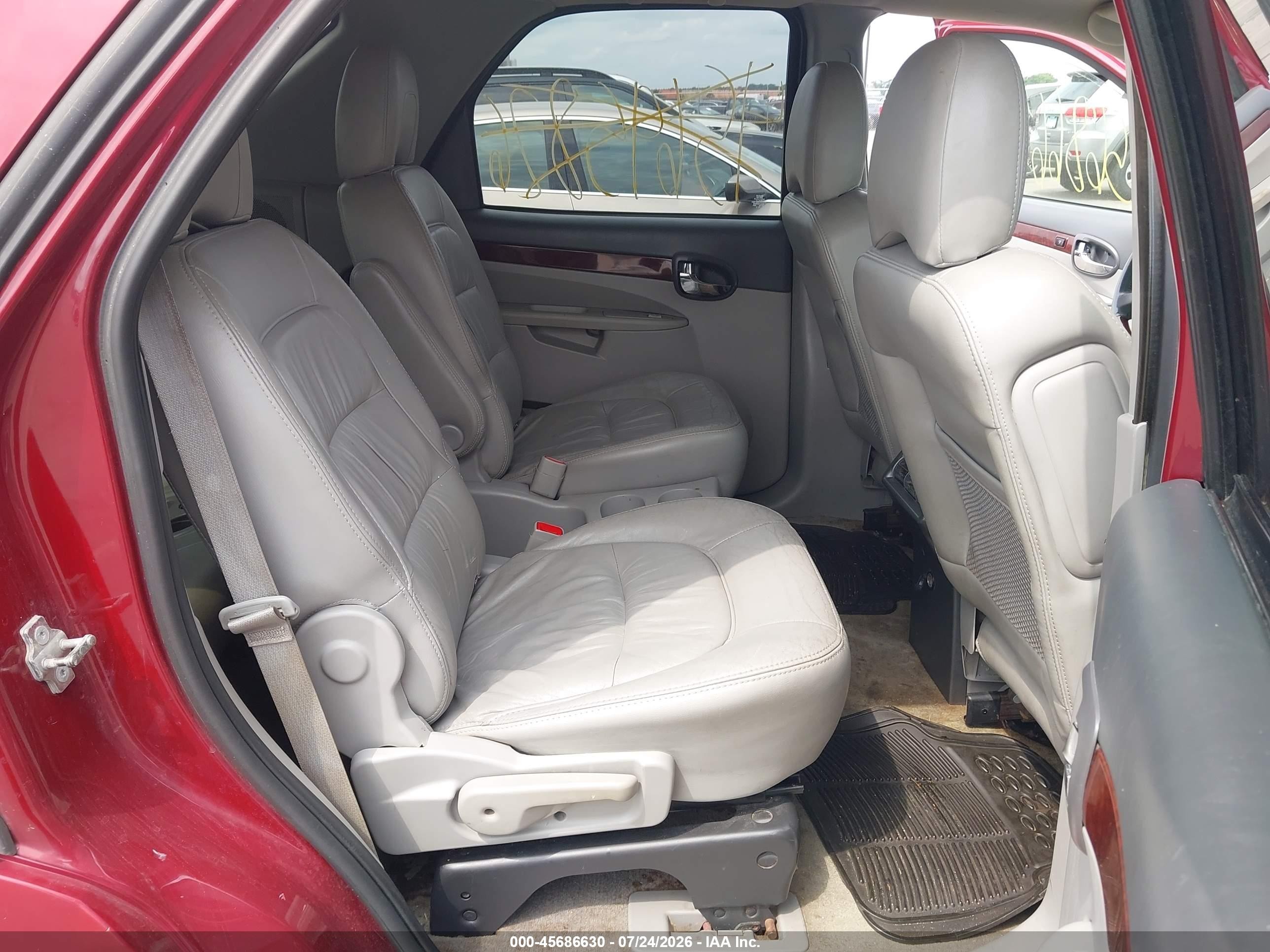 2006 Buick Rendezvous Cx Красный vin: 3G5DB03L26S598506