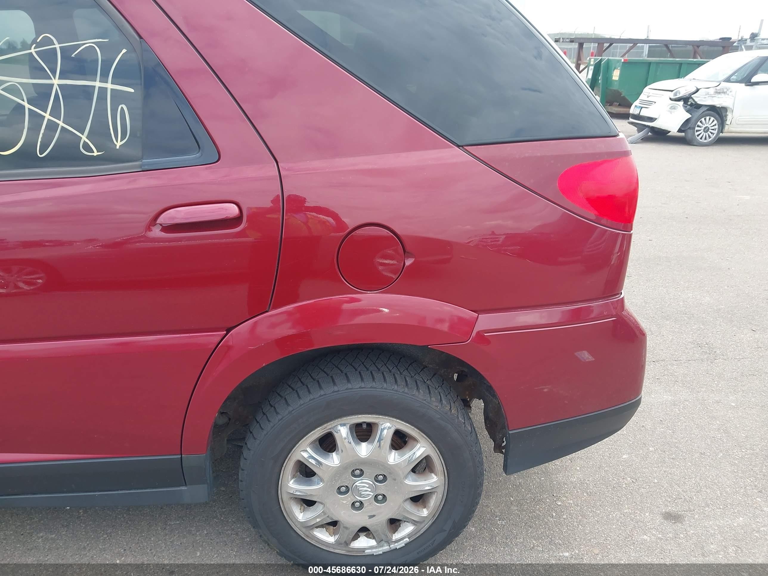 2006 Buick Rendezvous Cx Красный vin: 3G5DB03L26S598506