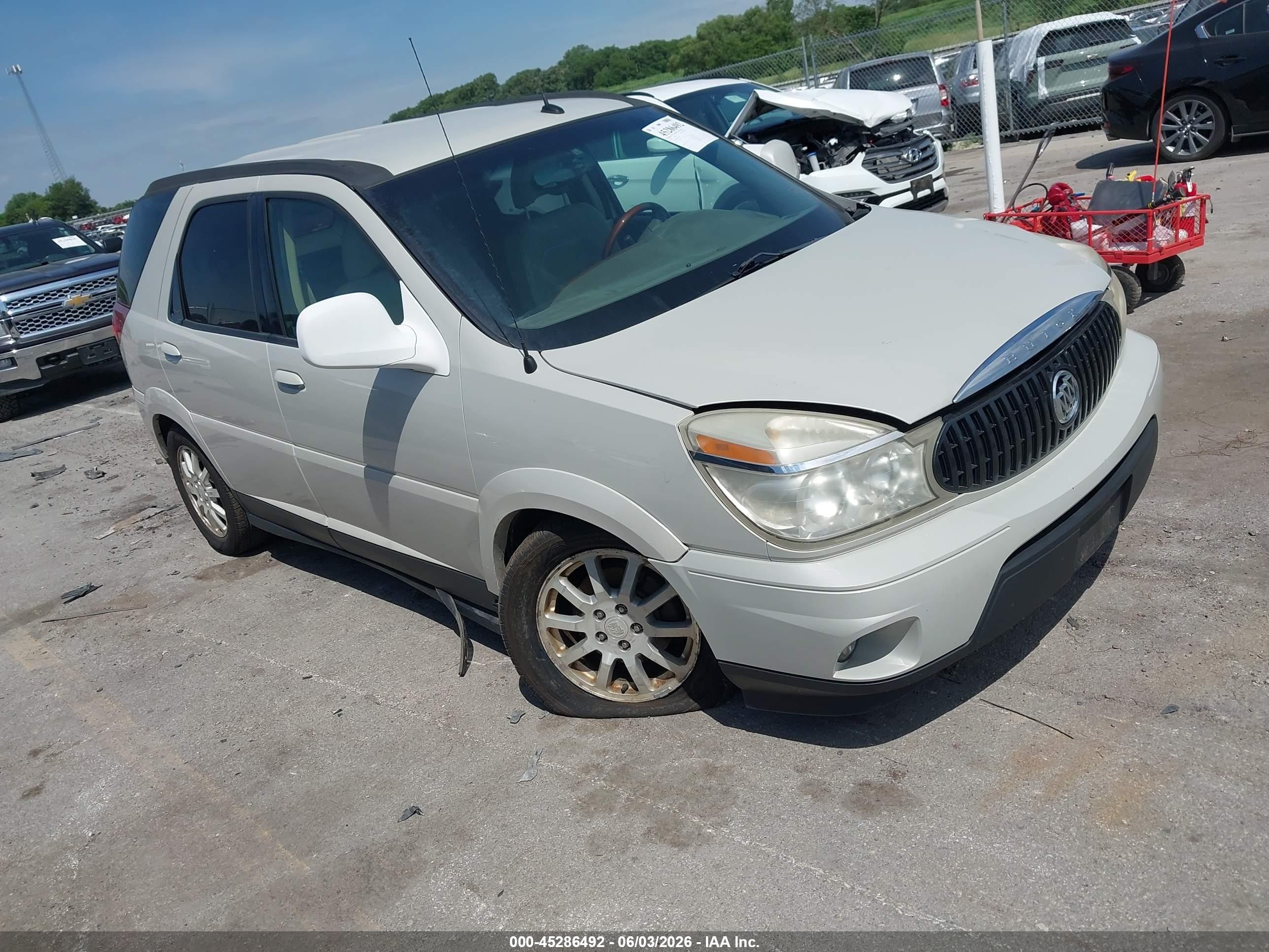 2006 Buick Rendezvous Cx Burgundy vin: 3G5DB03L56S596118