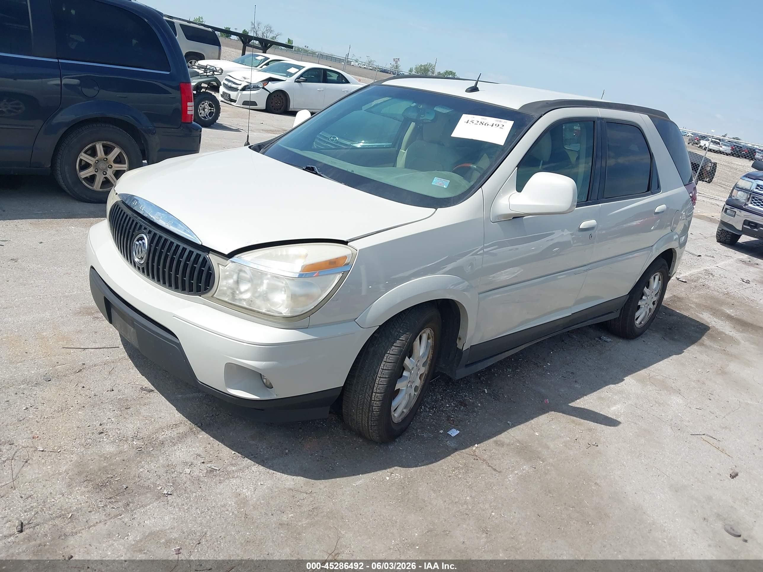 2006 Buick Rendezvous Cx Burgundy vin: 3G5DB03L56S596118