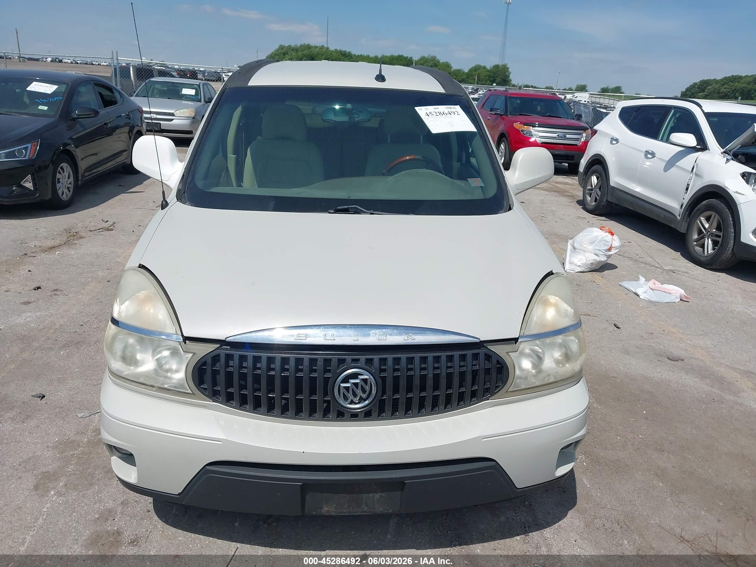 2006 Buick Rendezvous Cx Burgundy vin: 3G5DB03L56S596118