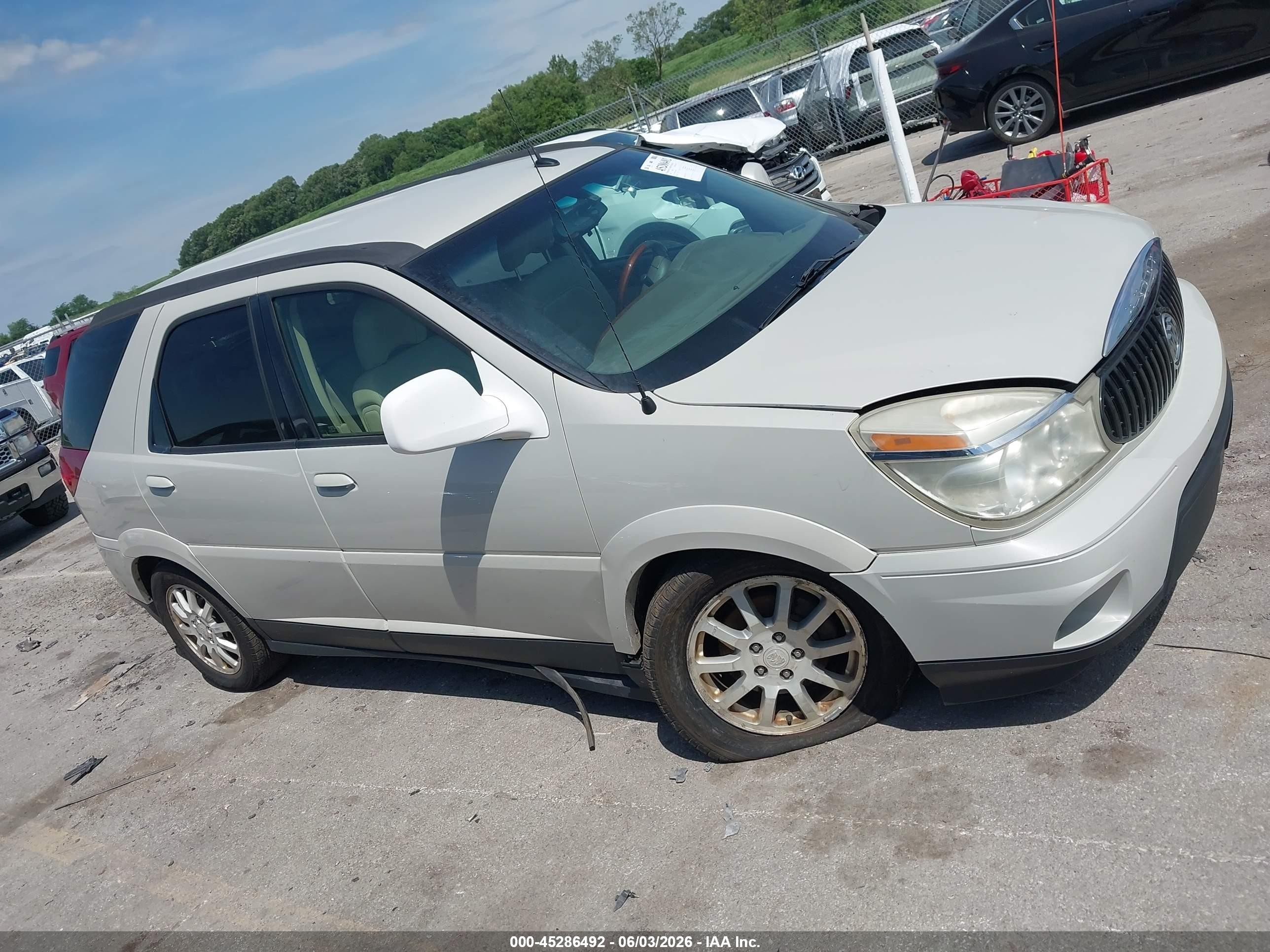 2006 Buick Rendezvous Cx Burgundy vin: 3G5DB03L56S596118