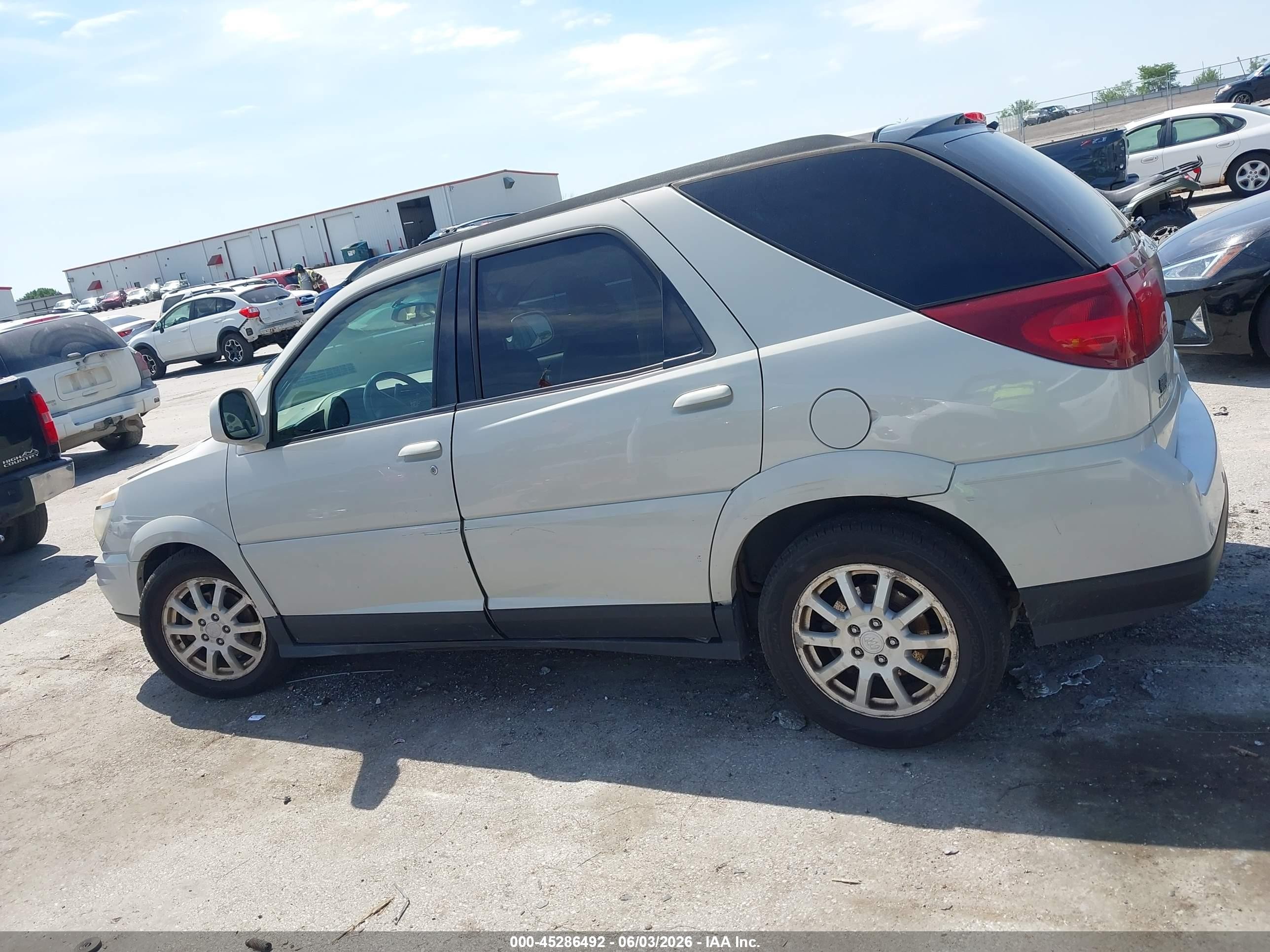 2006 Buick Rendezvous Cx Burgundy vin: 3G5DB03L56S596118