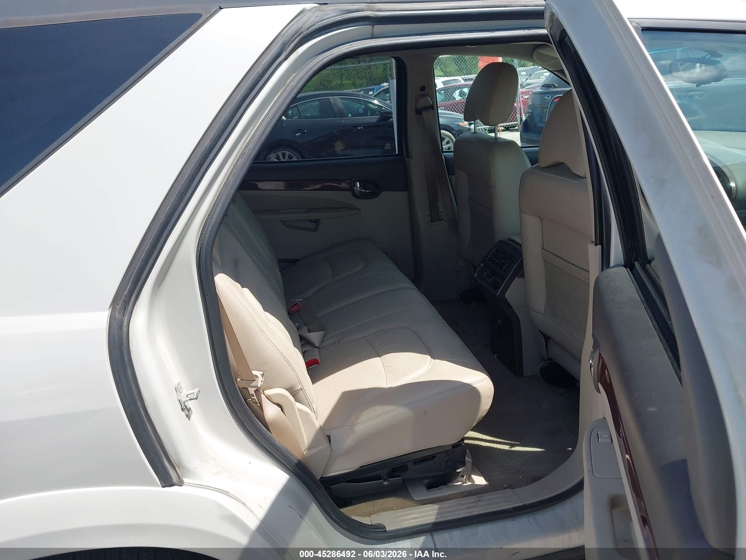 2006 Buick Rendezvous Cx Burgundy vin: 3G5DB03L56S596118