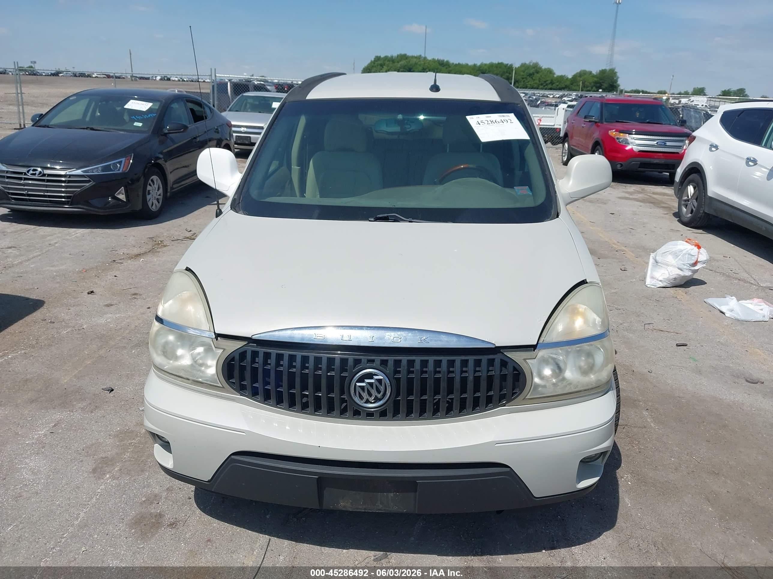 2006 Buick Rendezvous Cx Burgundy vin: 3G5DB03L56S596118