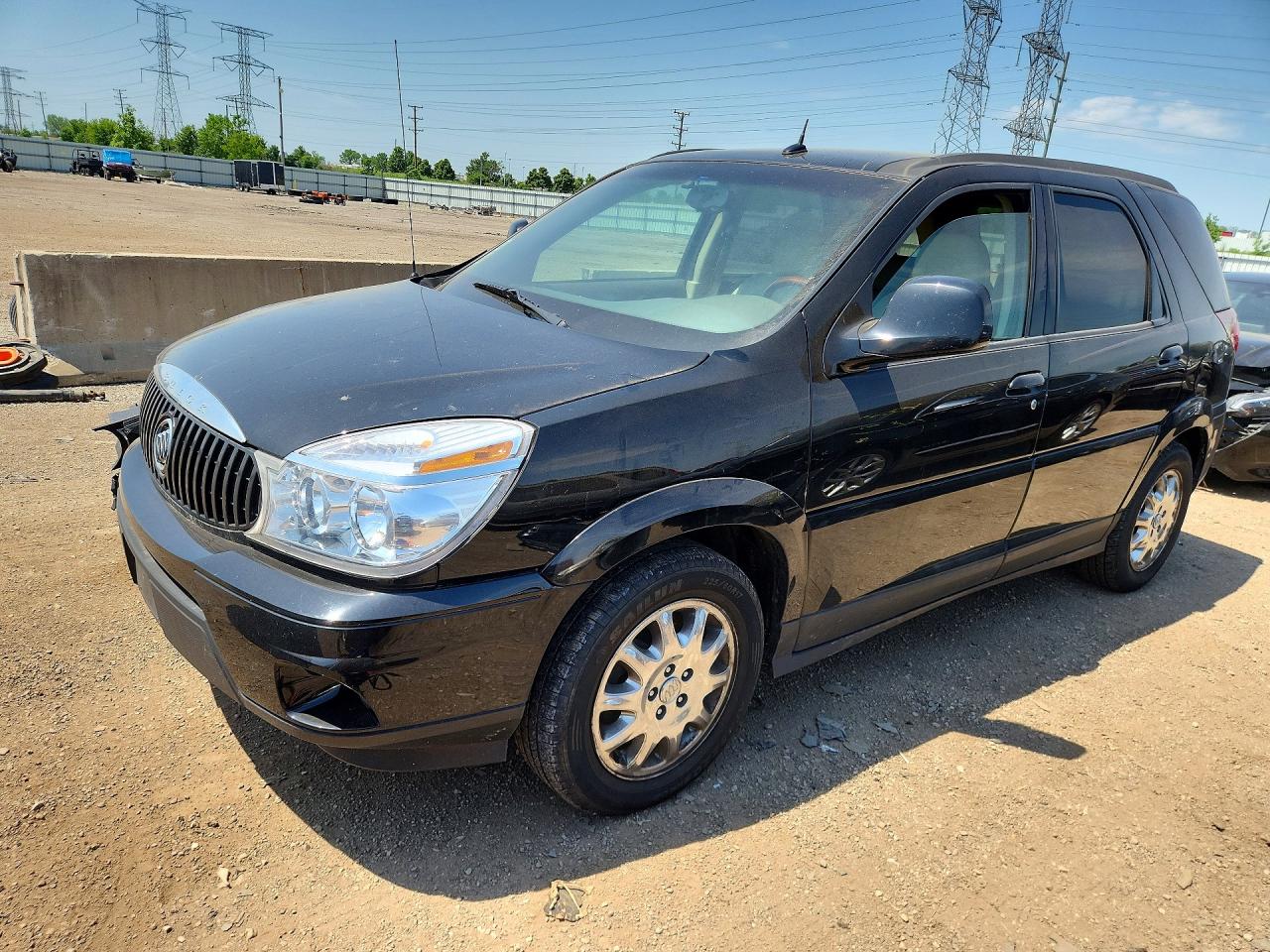 2006 Buick Rendezvous Cx Black vin: 3G5DB03L86S517413