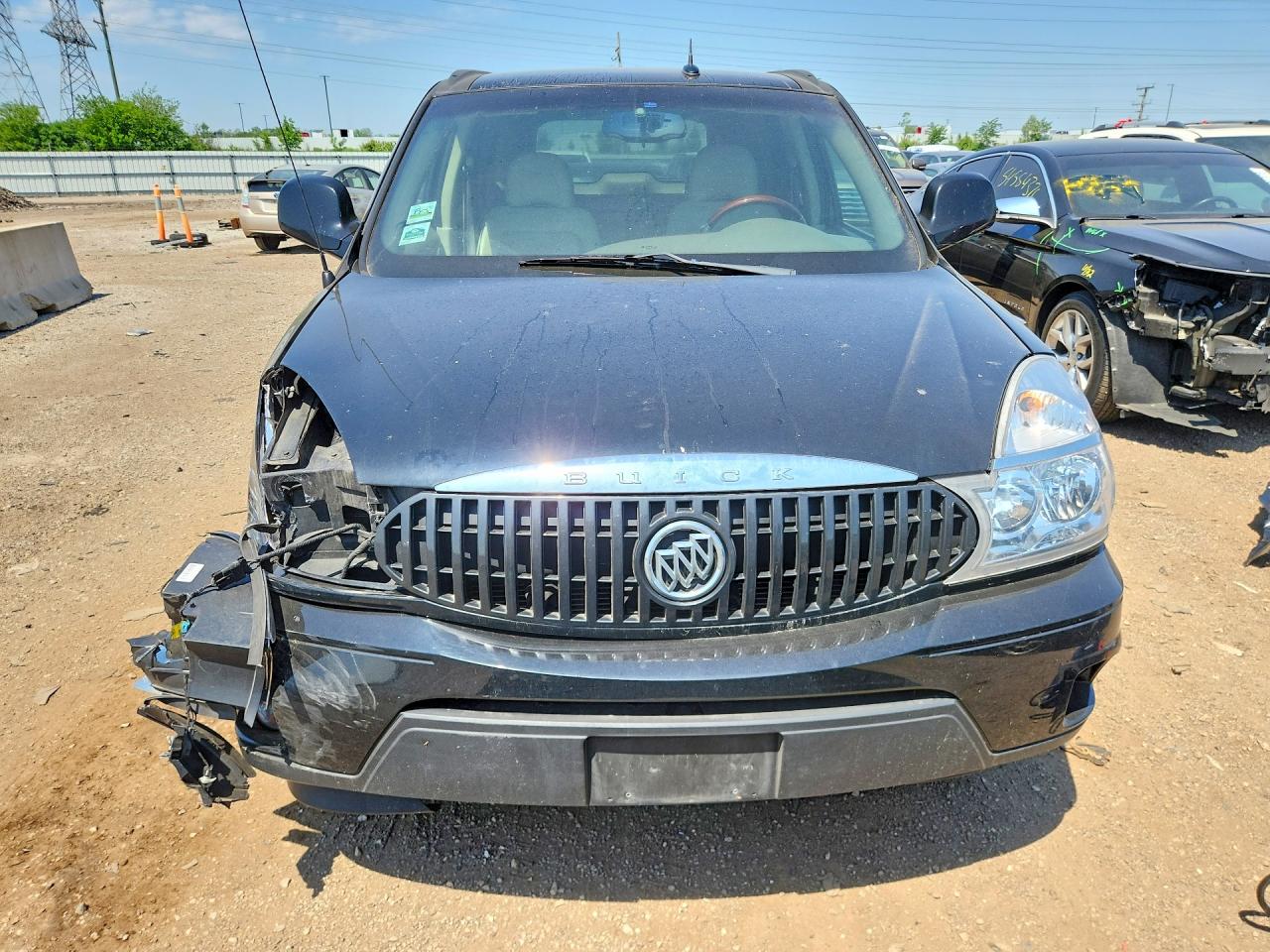 2006 Buick Rendezvous Cx Black vin: 3G5DB03L86S517413