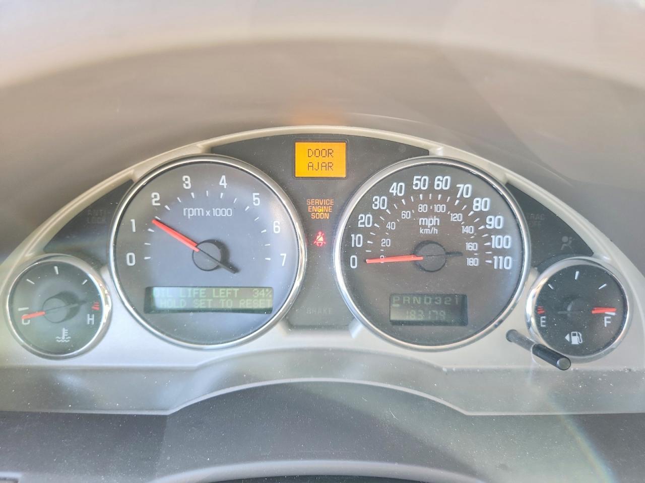 2006 Buick Rendezvous Cx Black vin: 3G5DB03L86S517413