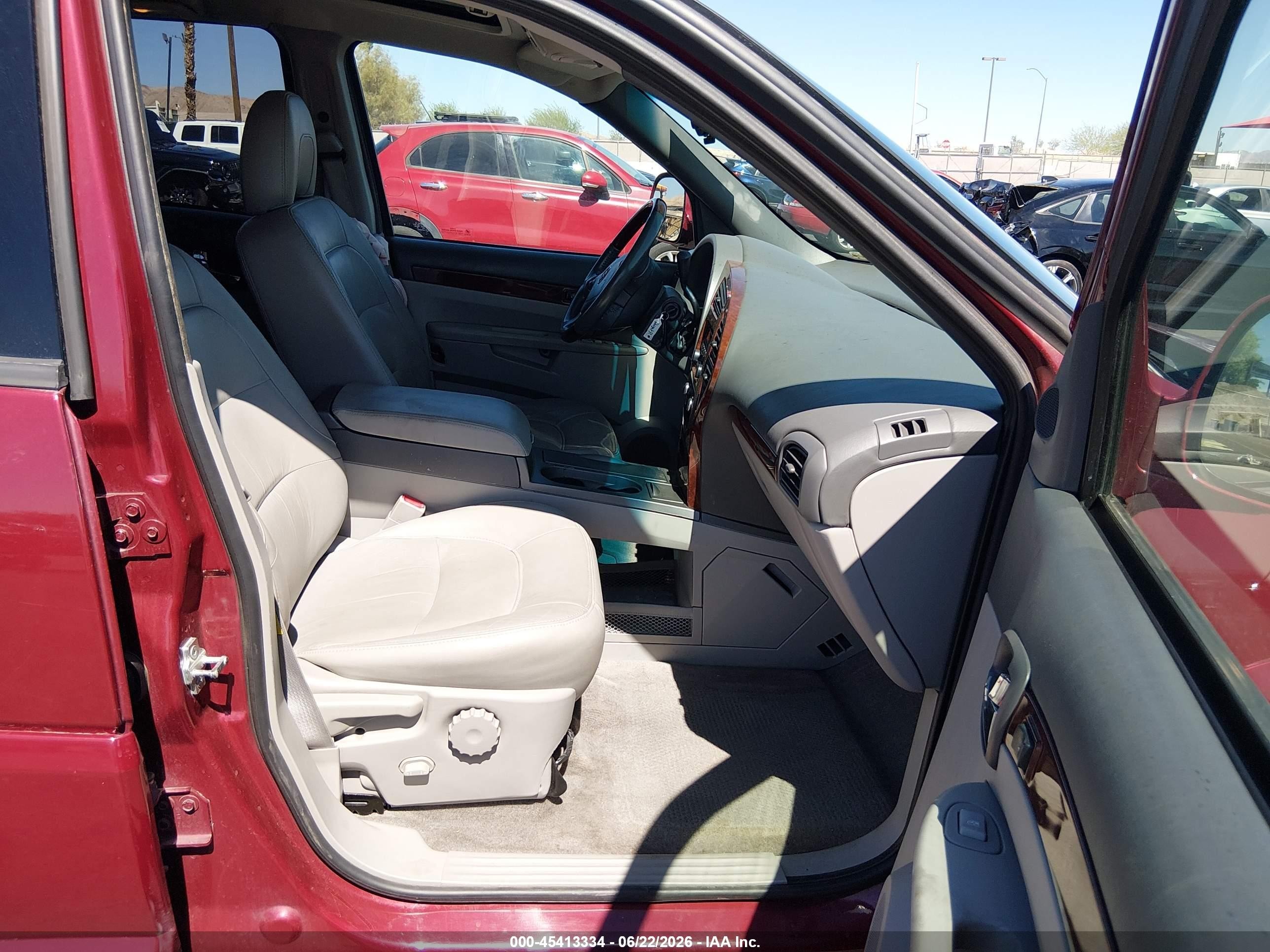 2006 Buick Rendezvous Cx Red vin: 3G5DB03L86S602459